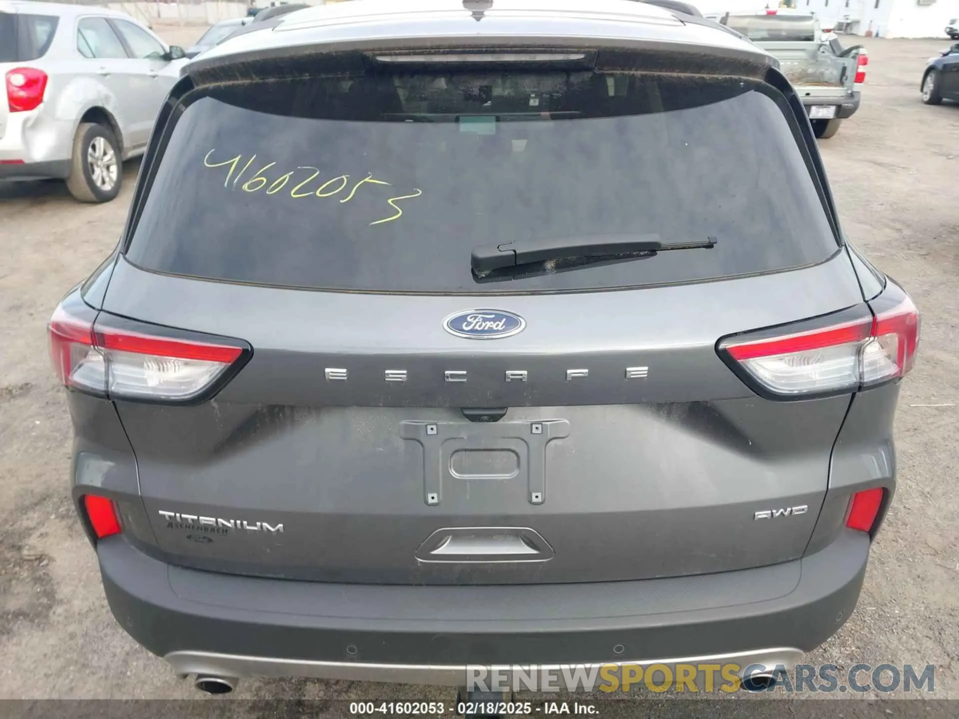 16 Photograph of a damaged car 1FMCU9J95NUB58123 FORD ESCAPE 2022