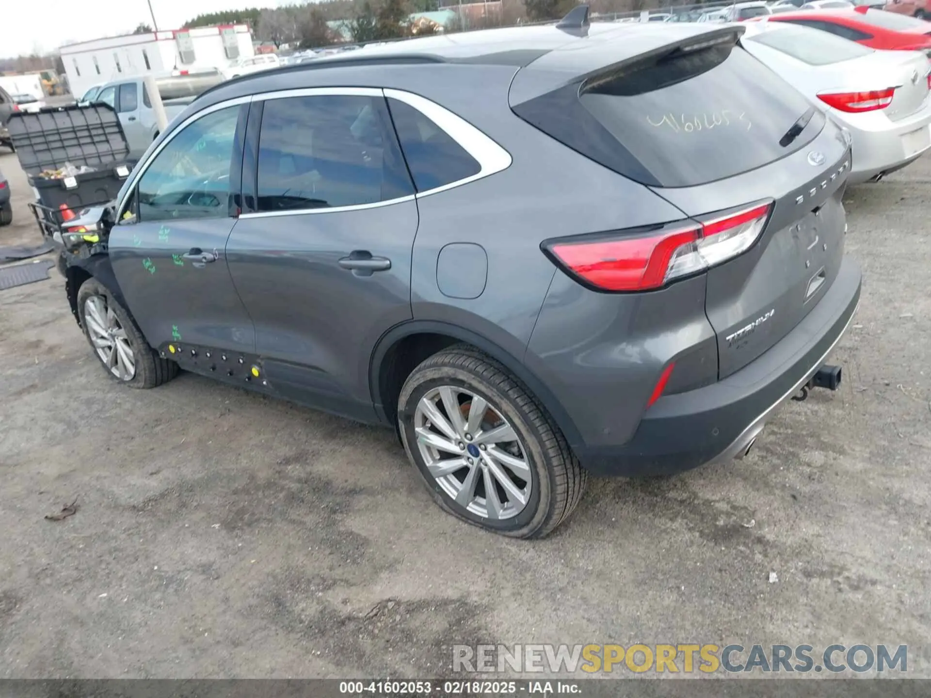 3 Photograph of a damaged car 1FMCU9J95NUB58123 FORD ESCAPE 2022