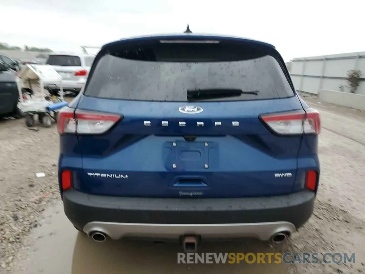 6 Photograph of a damaged car 1FMCU9J95NUB64746 FORD ESCAPE 2022