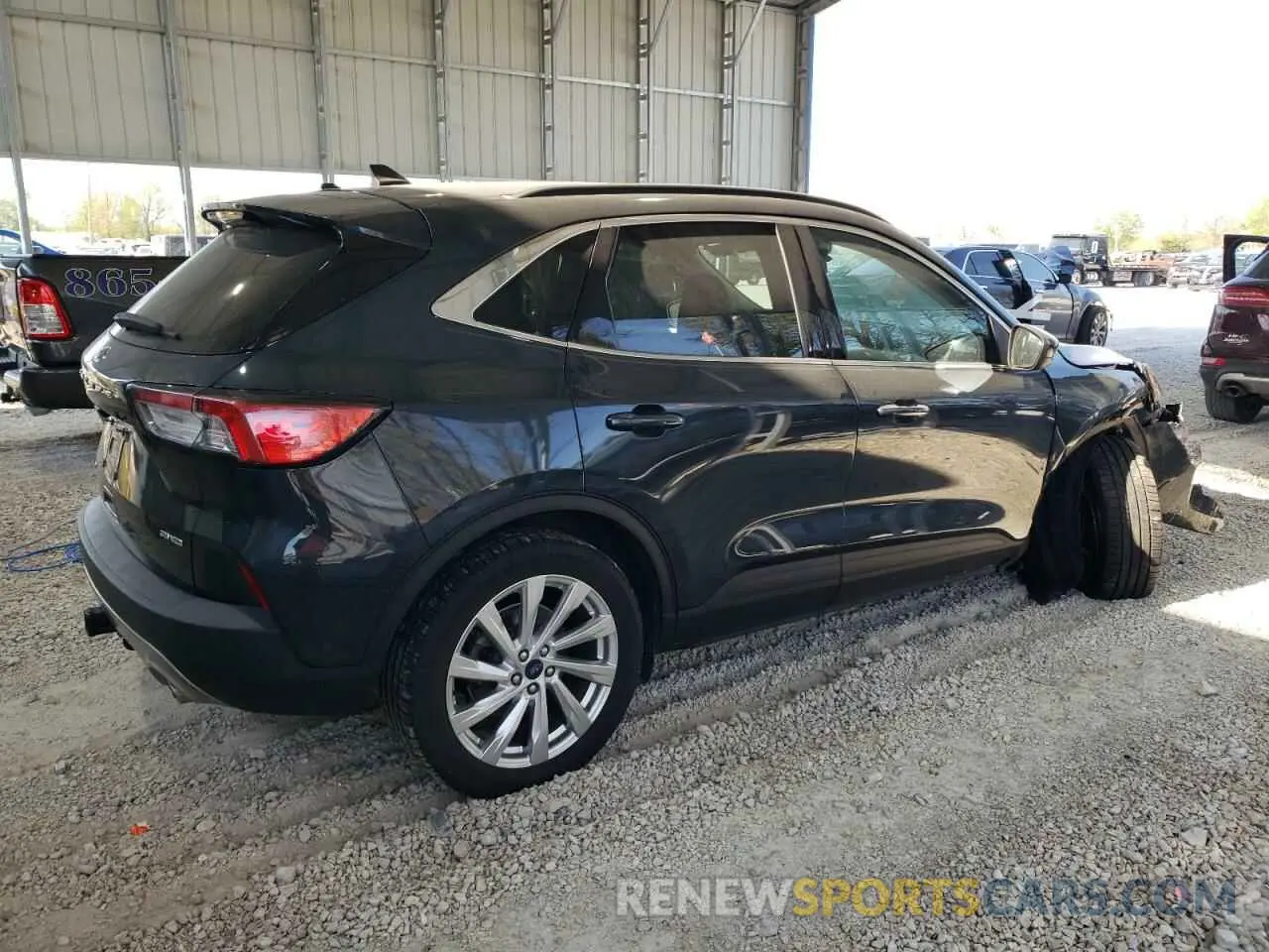 3 Photograph of a damaged car 1FMCU9J99NUA00027 FORD ESCAPE 2022