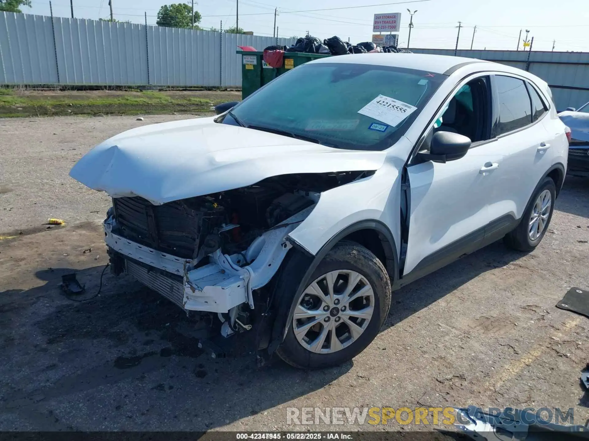 2 Photograph of a damaged car 1FMCU0GN8PUA26329 FORD ESCAPE 2023