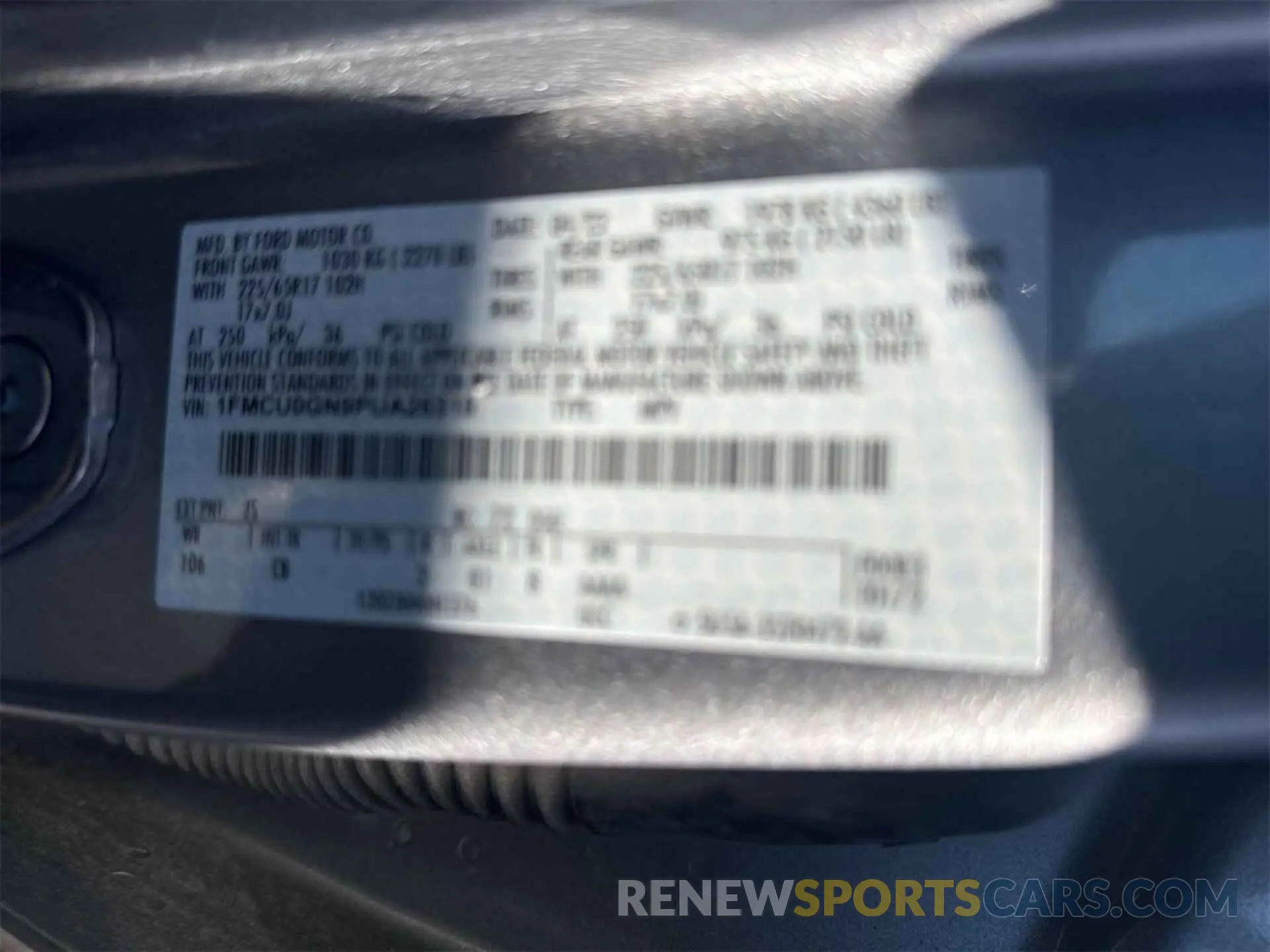 9 Photograph of a damaged car 1FMCU0GN9PUA26310 FORD ESCAPE 2023