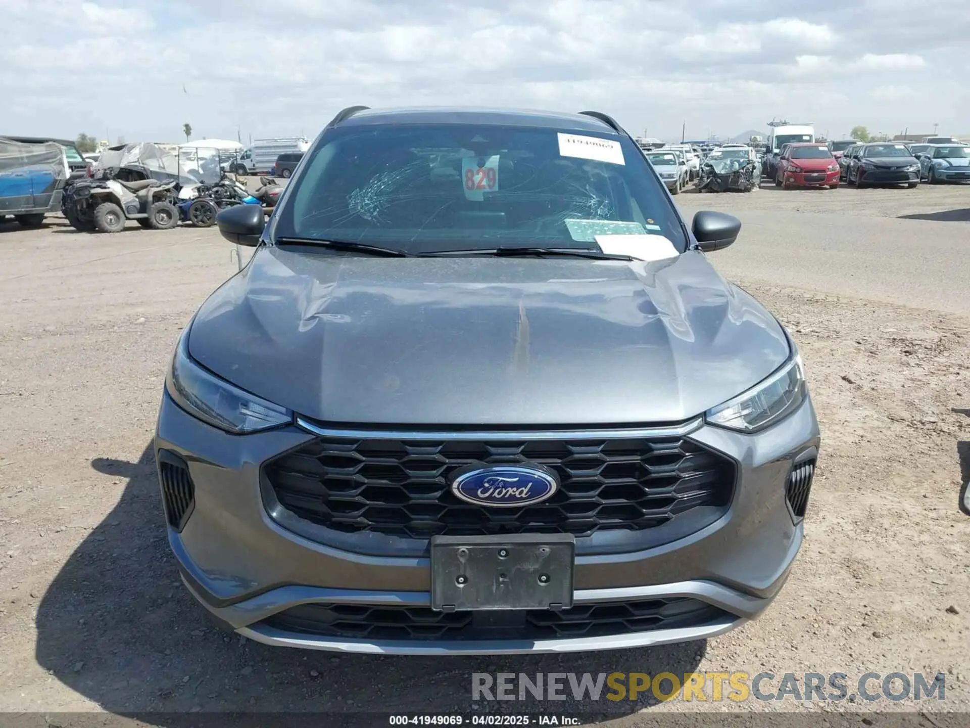 12 Photograph of a damaged car 1FMCU0MN0PUA42013 FORD ESCAPE 2023