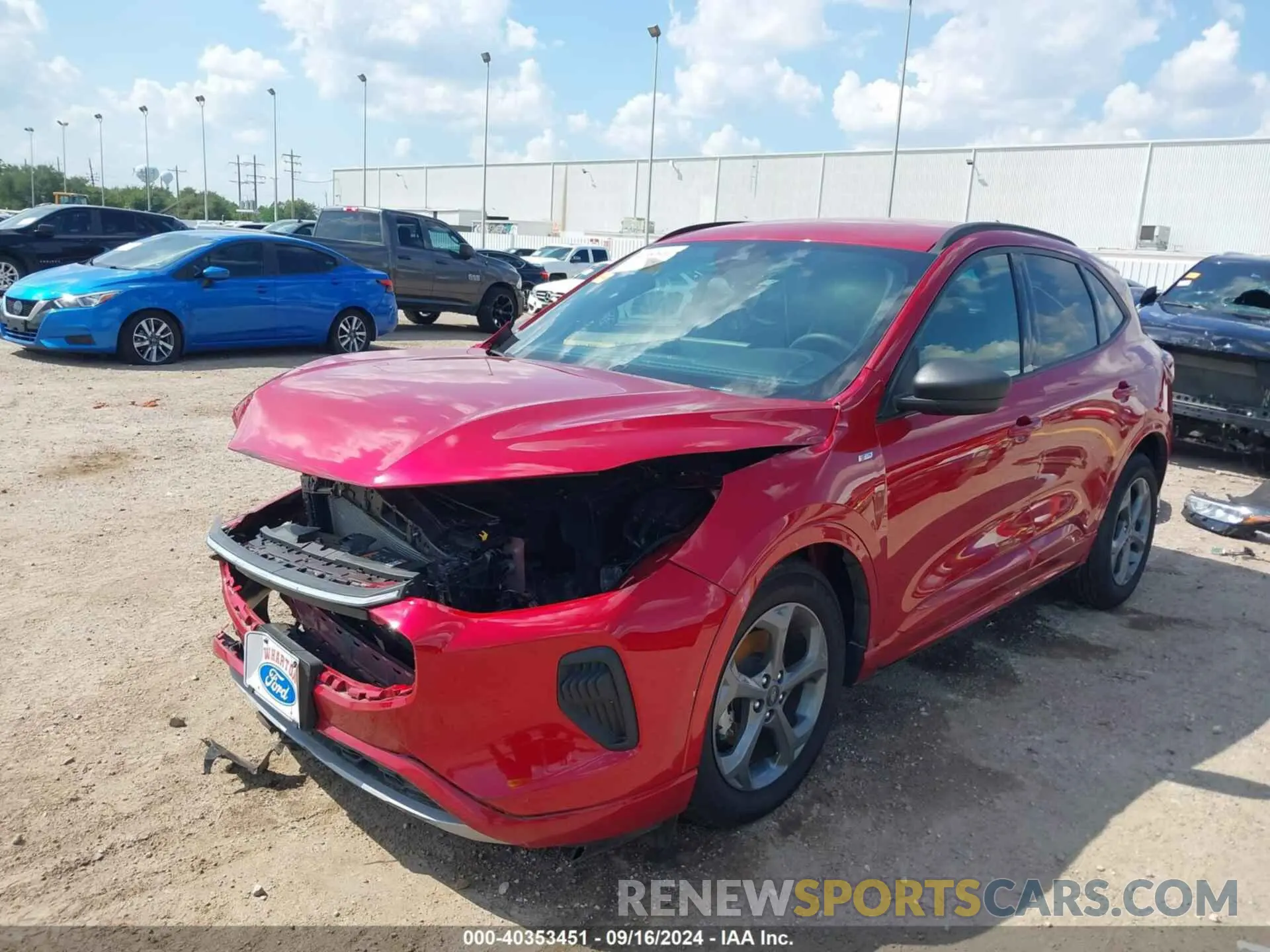 2 Photograph of a damaged car 1FMCU0MN5PUA37731 FORD ESCAPE 2023