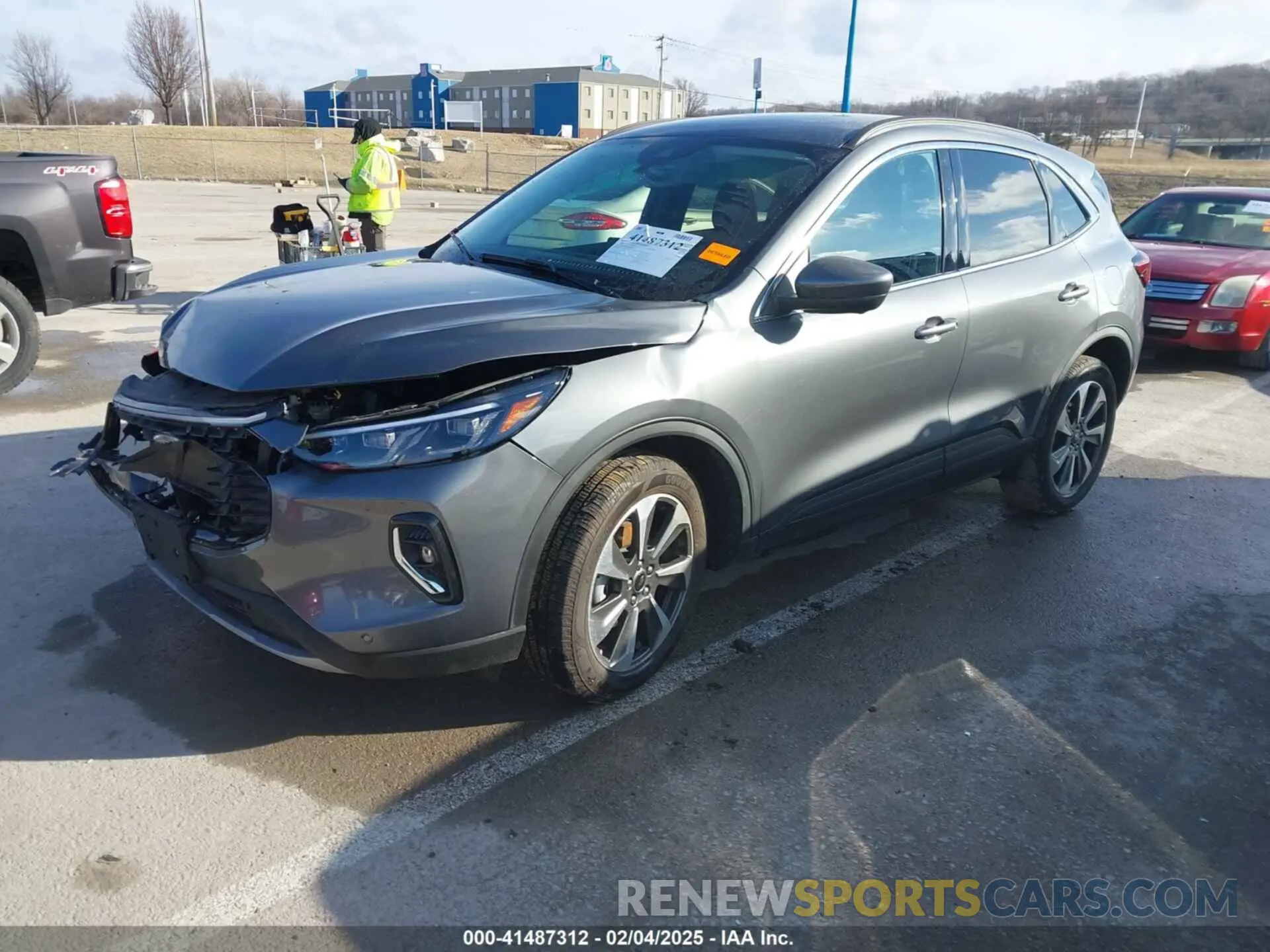 2 Photograph of a damaged car 1FMCU9JA7PUB20373 FORD ESCAPE 2023
