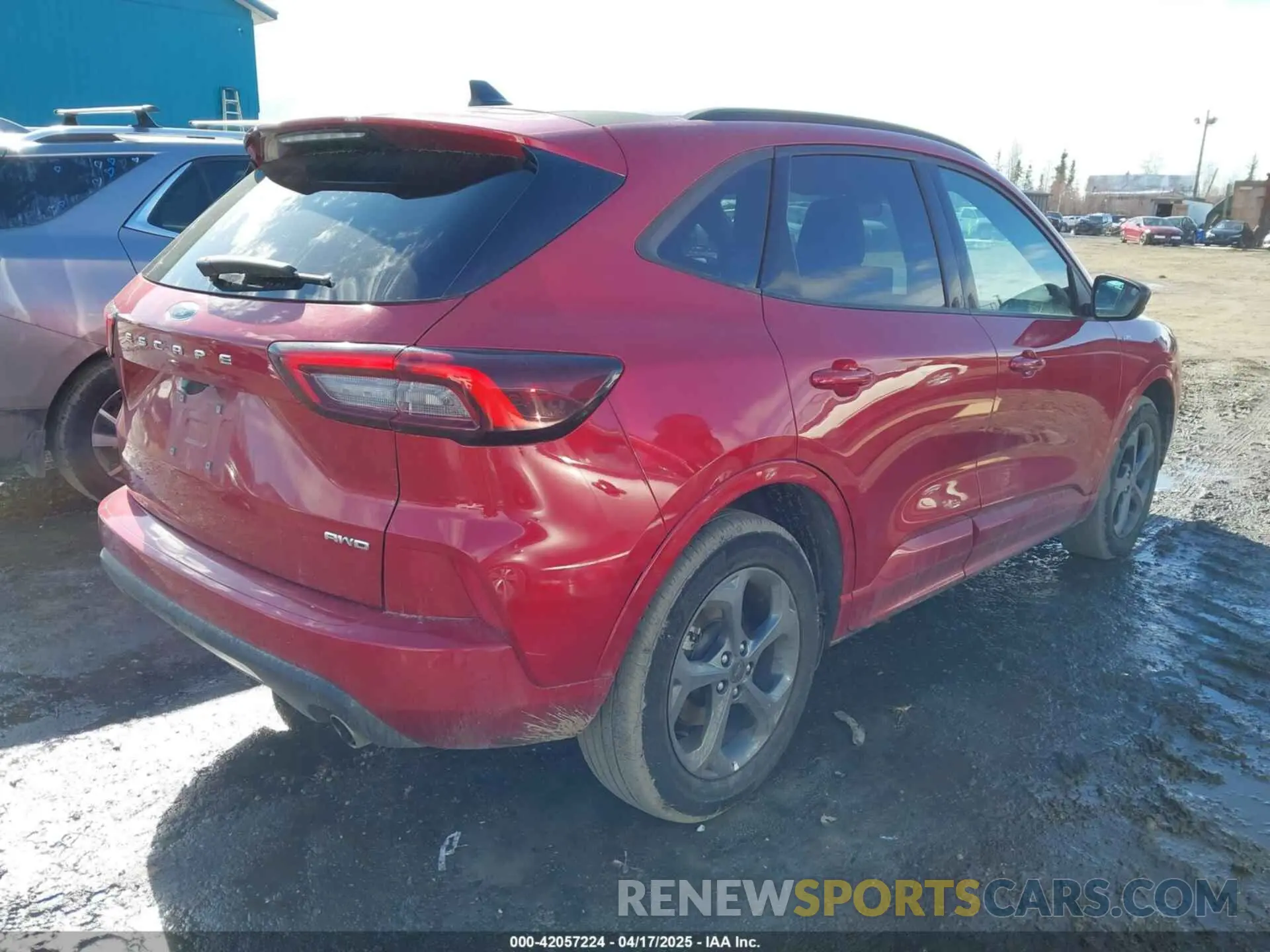 4 Photograph of a damaged car 1FMCU9MN1PUA58306 FORD ESCAPE 2023