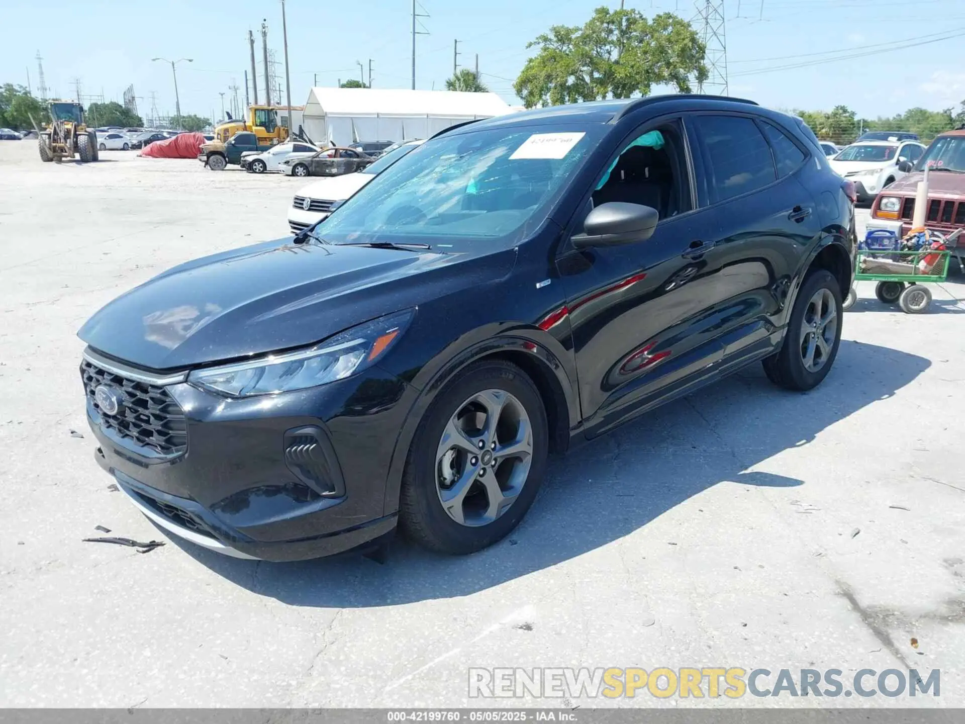 2 Photograph of a damaged car 1FMCU9MN3PUA51941 FORD ESCAPE 2023