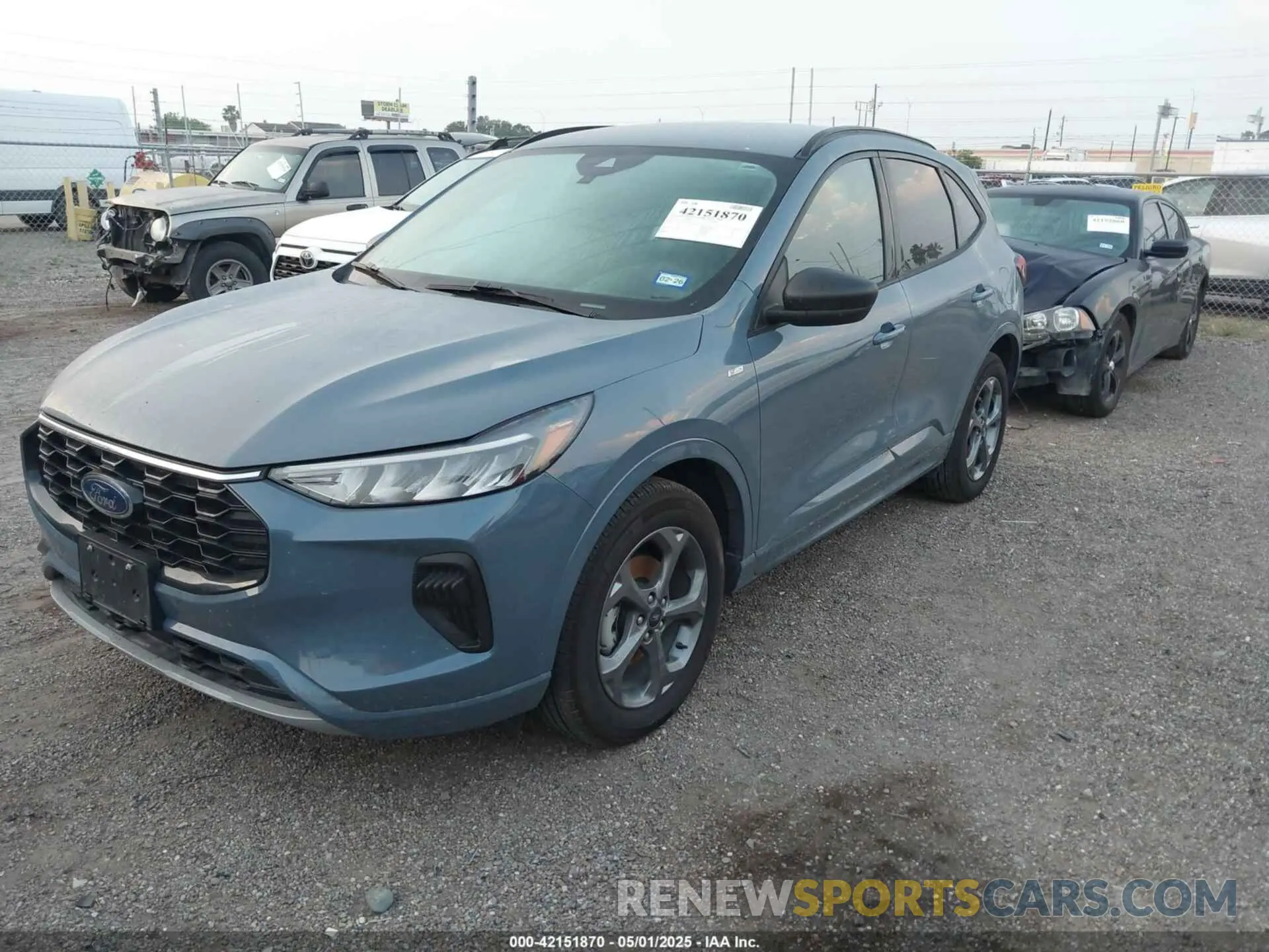 2 Photograph of a damaged car 1FMCU9MN5PUB05773 FORD ESCAPE 2023