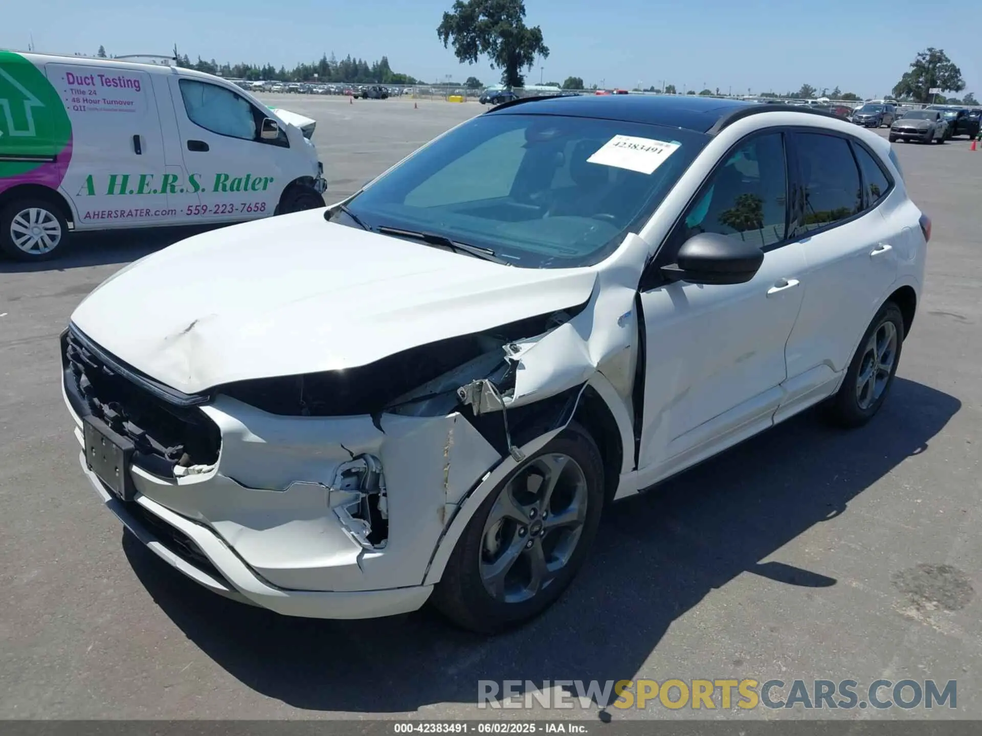 2 Photograph of a damaged car 1FMCU9MN6PUA69107 FORD ESCAPE 2023
