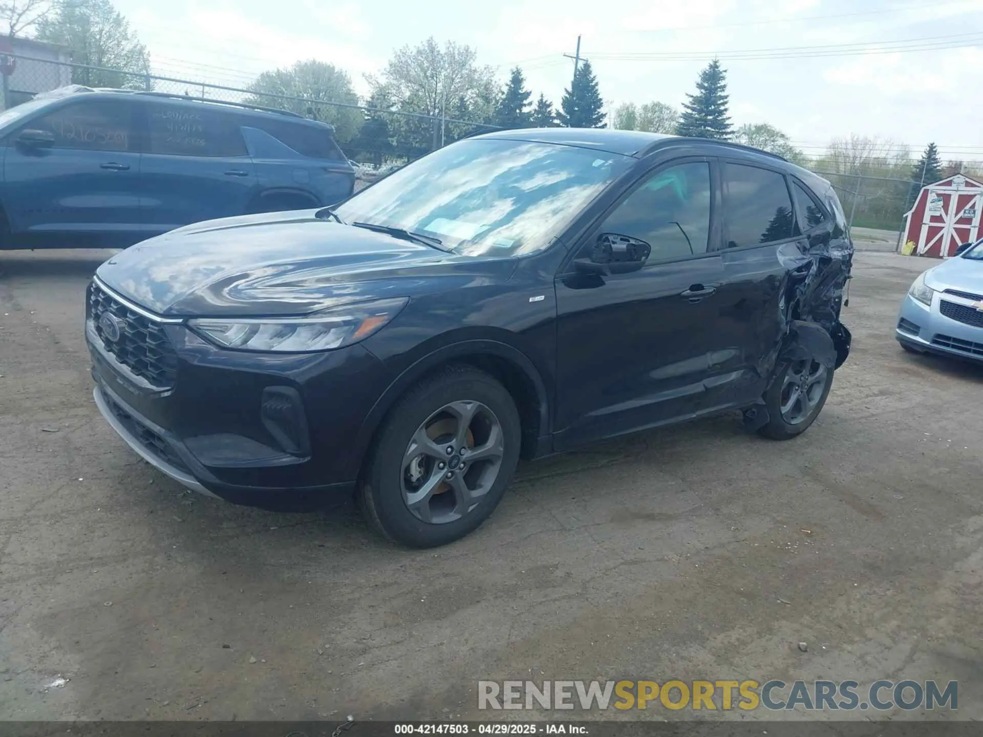 2 Photograph of a damaged car 1FMCU9MN6PUA87753 FORD ESCAPE 2023
