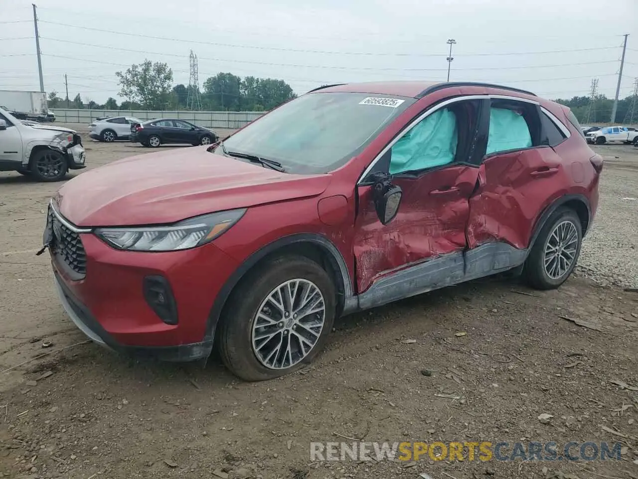 1 Photograph of a damaged car 1FMCU0E18RUA50780 FORD ESCAPE 2024