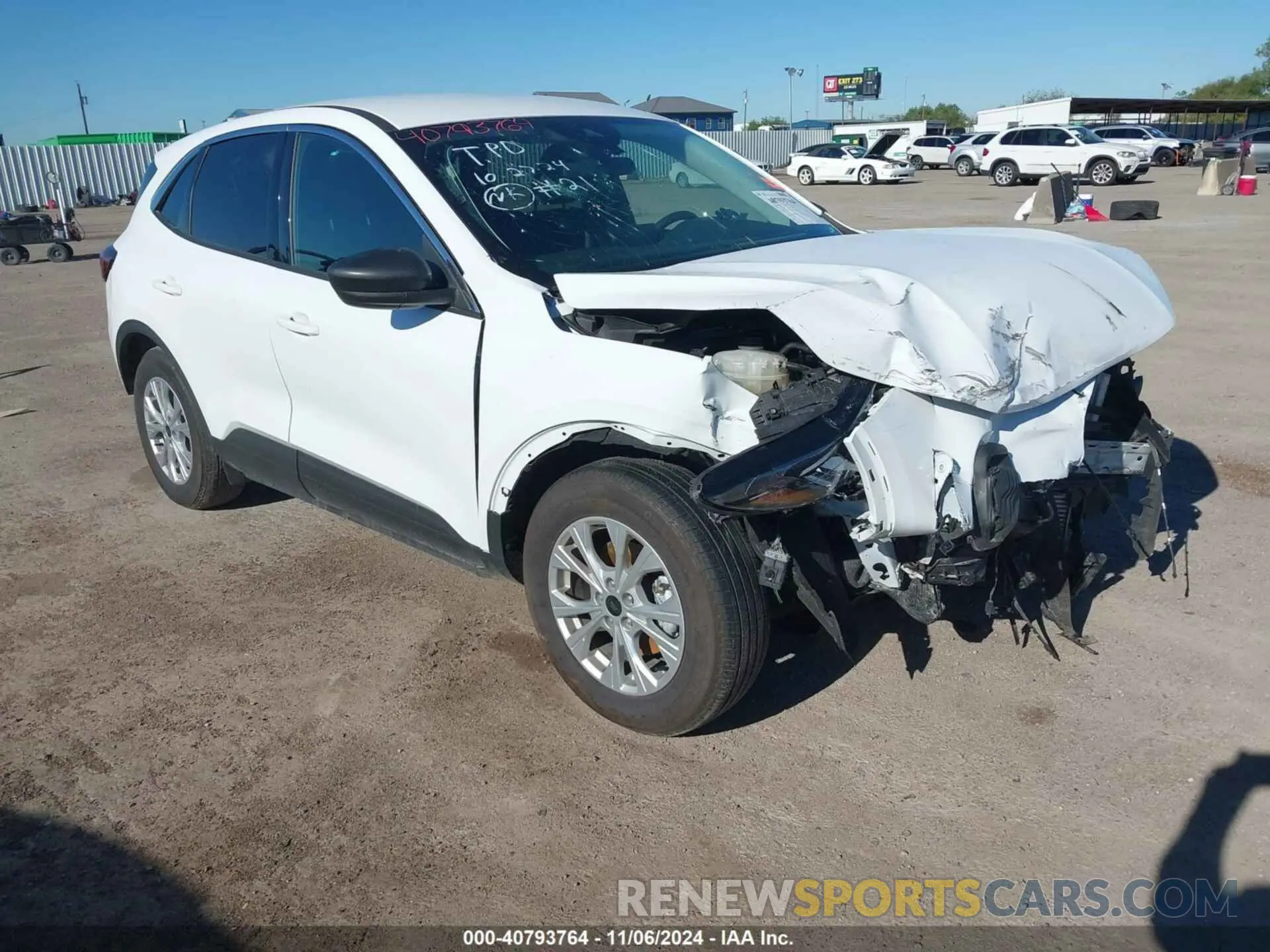 1 Photograph of a damaged car 1FMCU0GN5RUA64166 FORD ESCAPE 2024