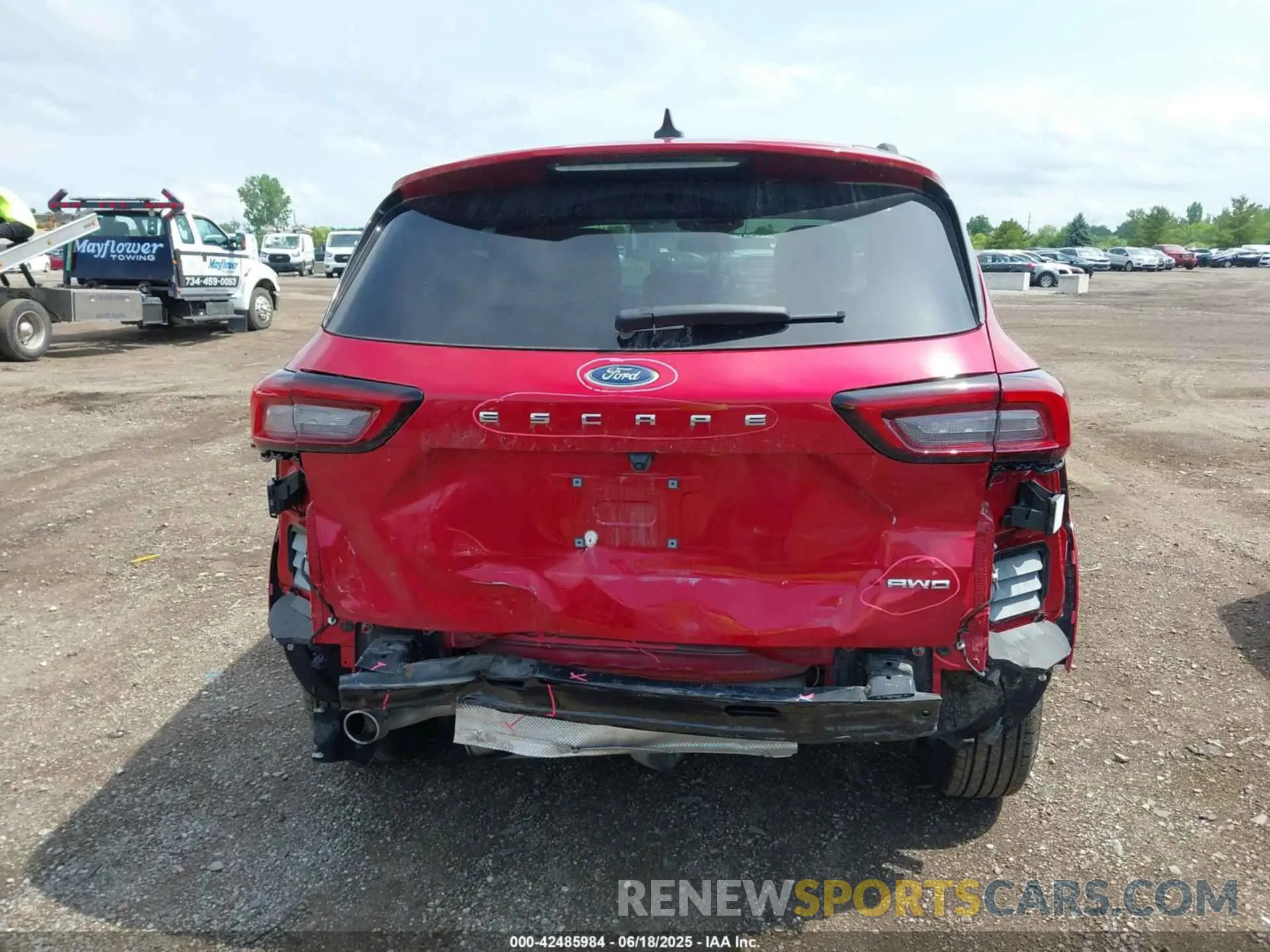 17 Photograph of a damaged car 1FMCU9MN6RUB24898 FORD ESCAPE 2024