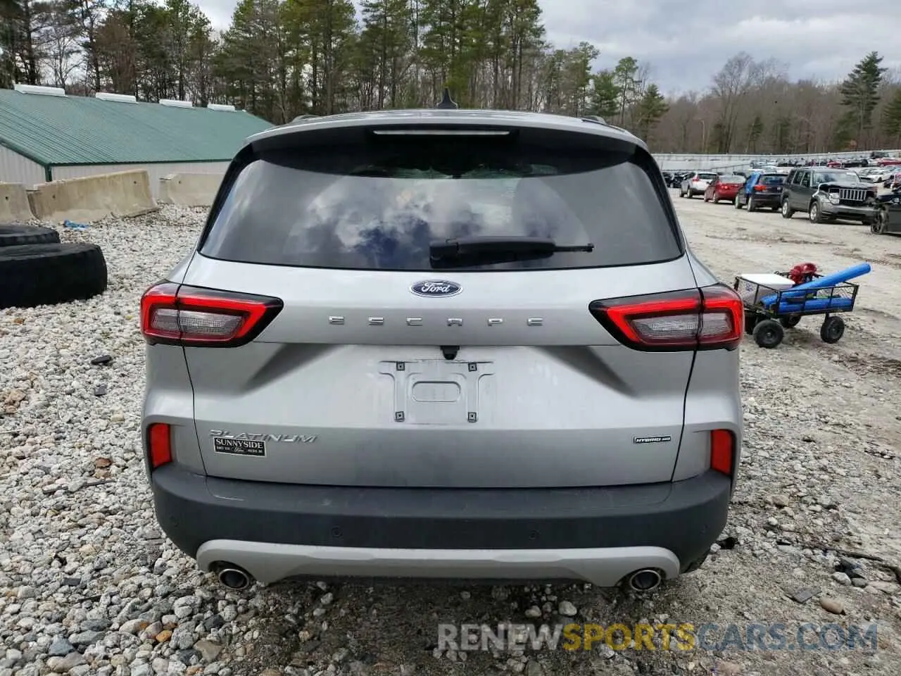 6 Photograph of a damaged car 1FMCU9JZ3PUB12714 FORD ESCAPE PLA 2023