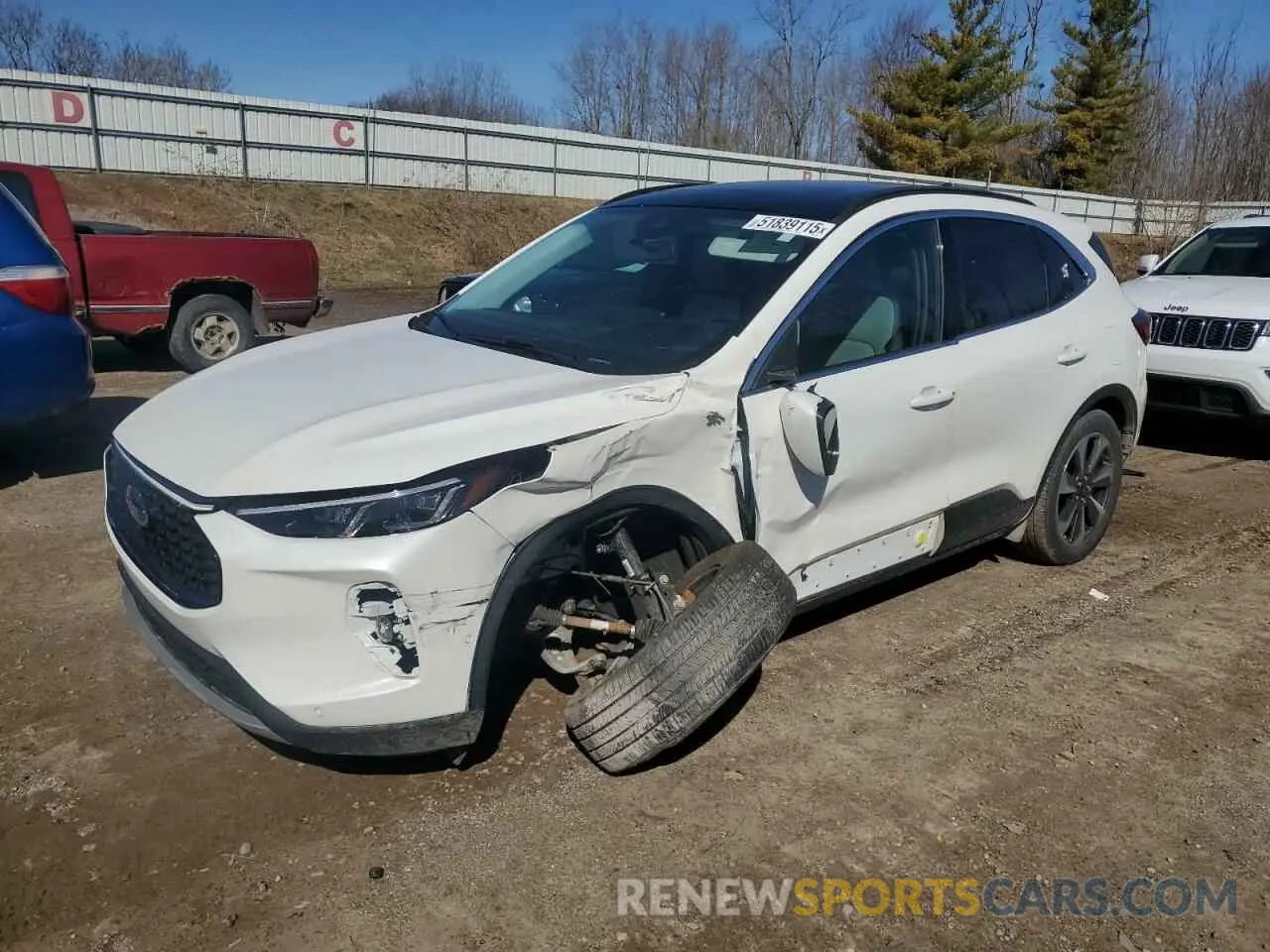 1 Photograph of a damaged car 1FMCU9JA9RUA08547 FORD ESCAPE PLA 2024