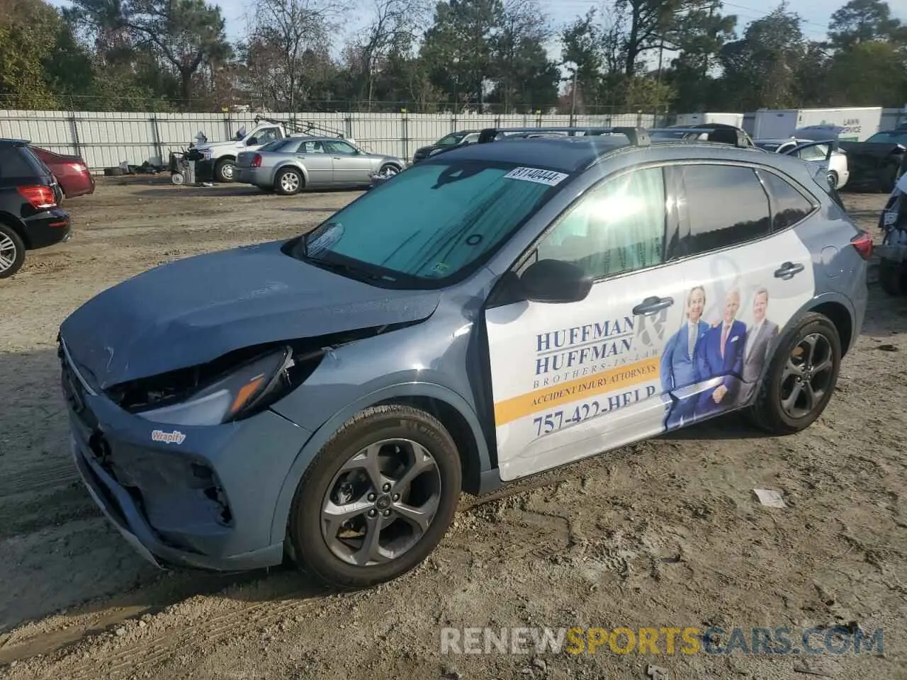 1 Photograph of a damaged car 1FMCU0MN8PUA08305 FORD ESCAPE ST 2023