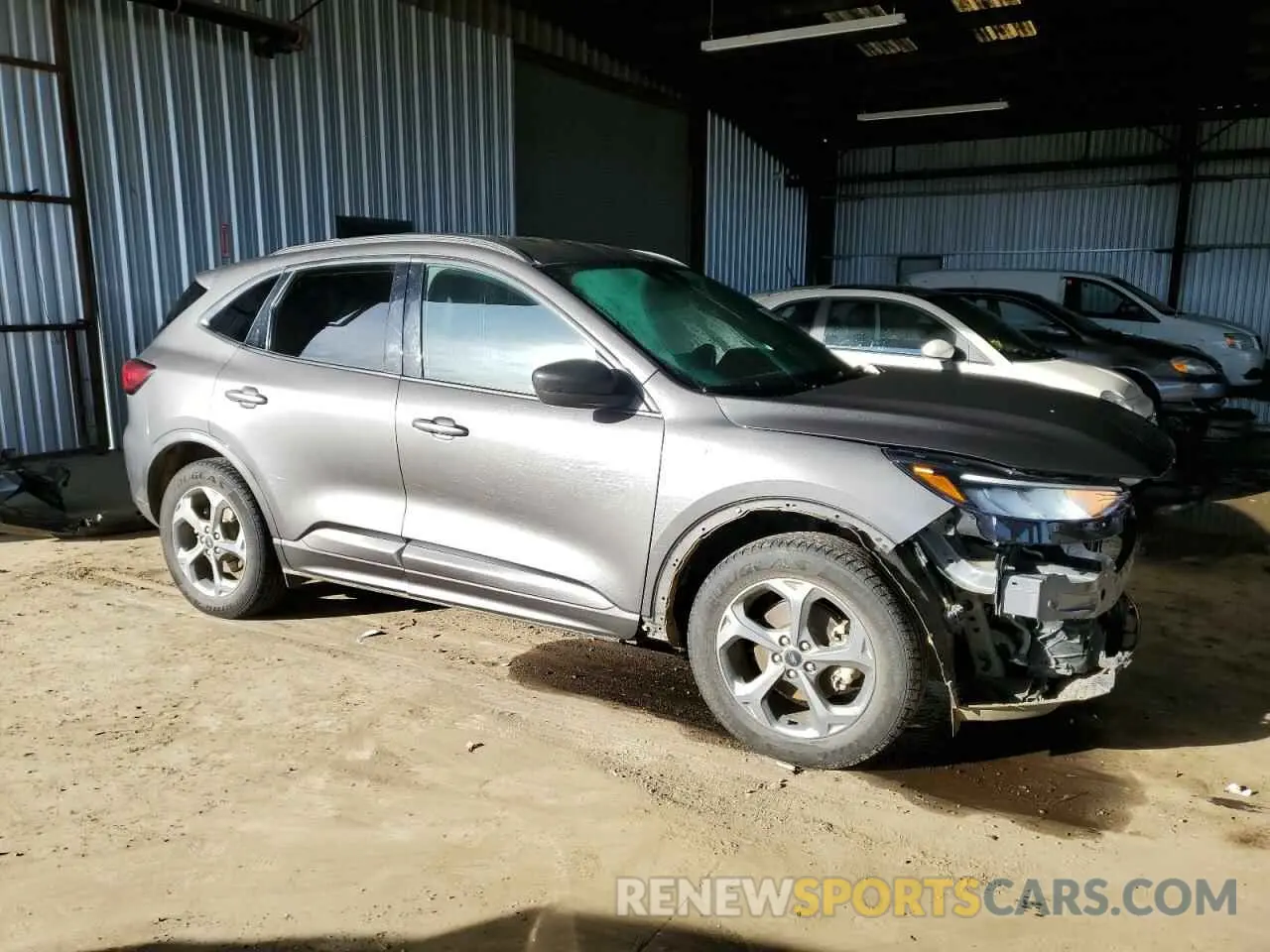 4 Photograph of a damaged car 1FMCU9MN4PUA70529 FORD ESCAPE ST 2023