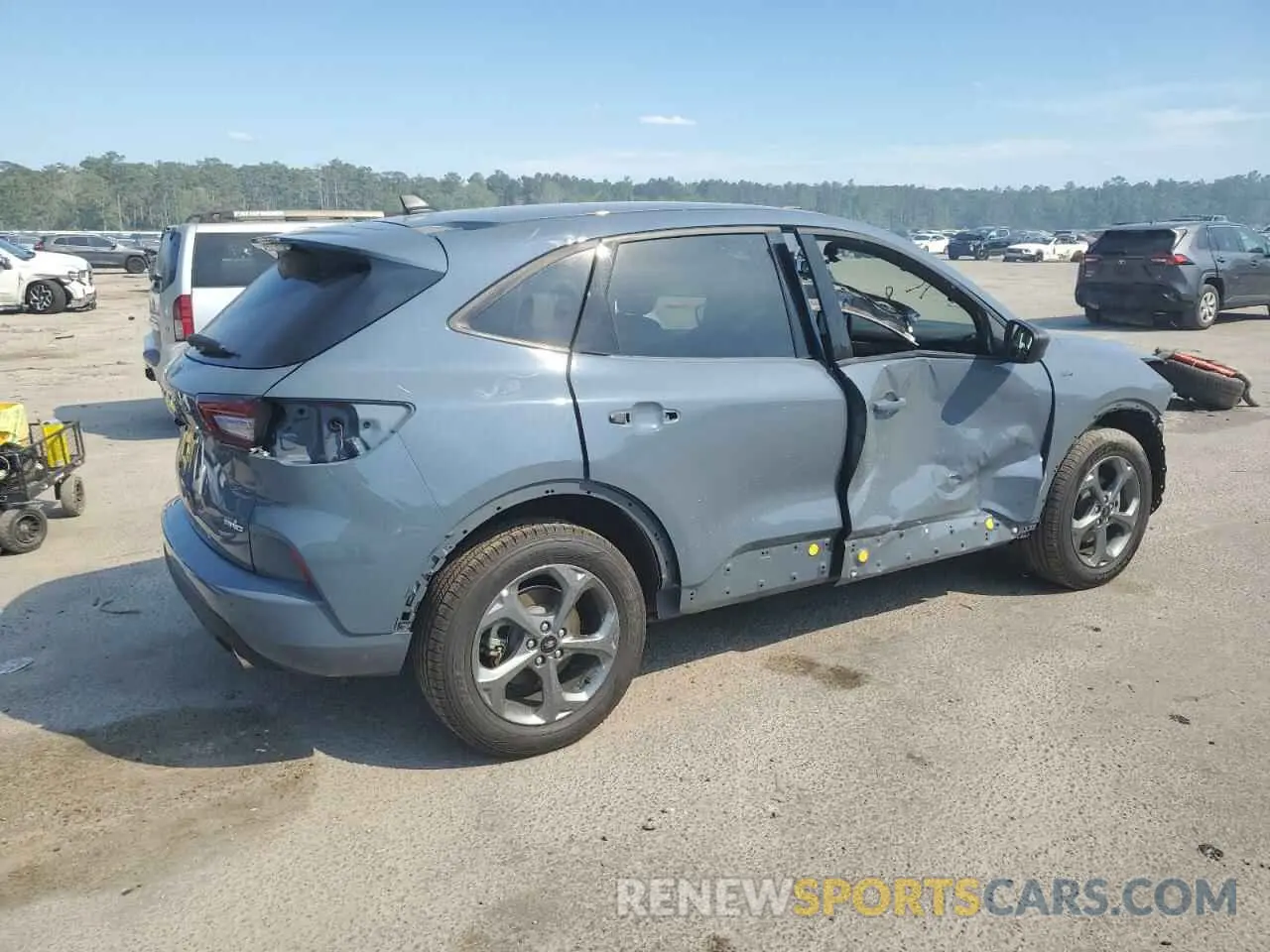 3 Photograph of a damaged car 1FMCU9MN9PUA57405 FORD ESCAPE ST 2023
