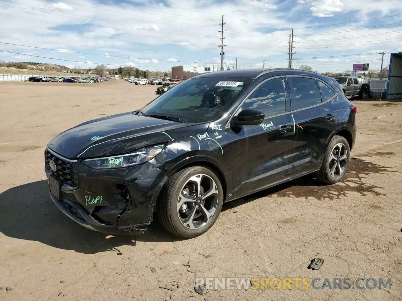 1 Photograph of a damaged car 1FMCU9PA6PUA94968 FORD ESCAPE ST 2023