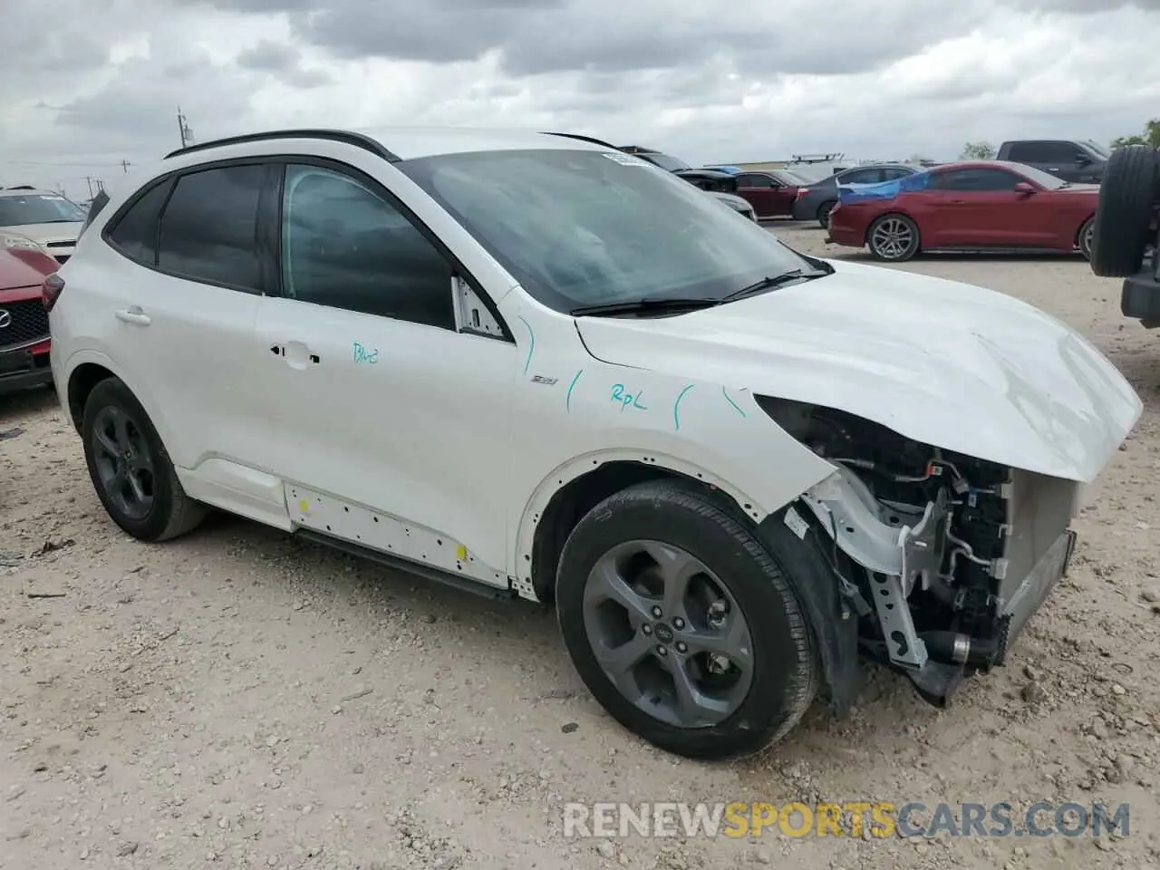4 Photograph of a damaged car 1FMCU0MN1RUA14773 FORD ESCAPE ST 2024