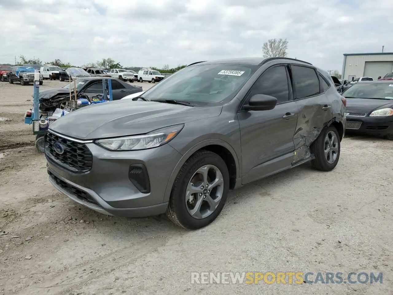 1 Photograph of a damaged car 1FMCU0MN3RUB33876 FORD ESCAPE ST 2024