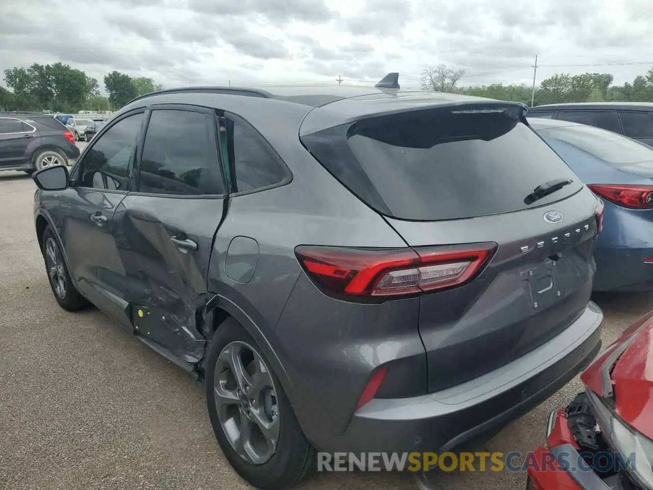 2 Photograph of a damaged car 1FMCU0MN3RUB33876 FORD ESCAPE ST 2024