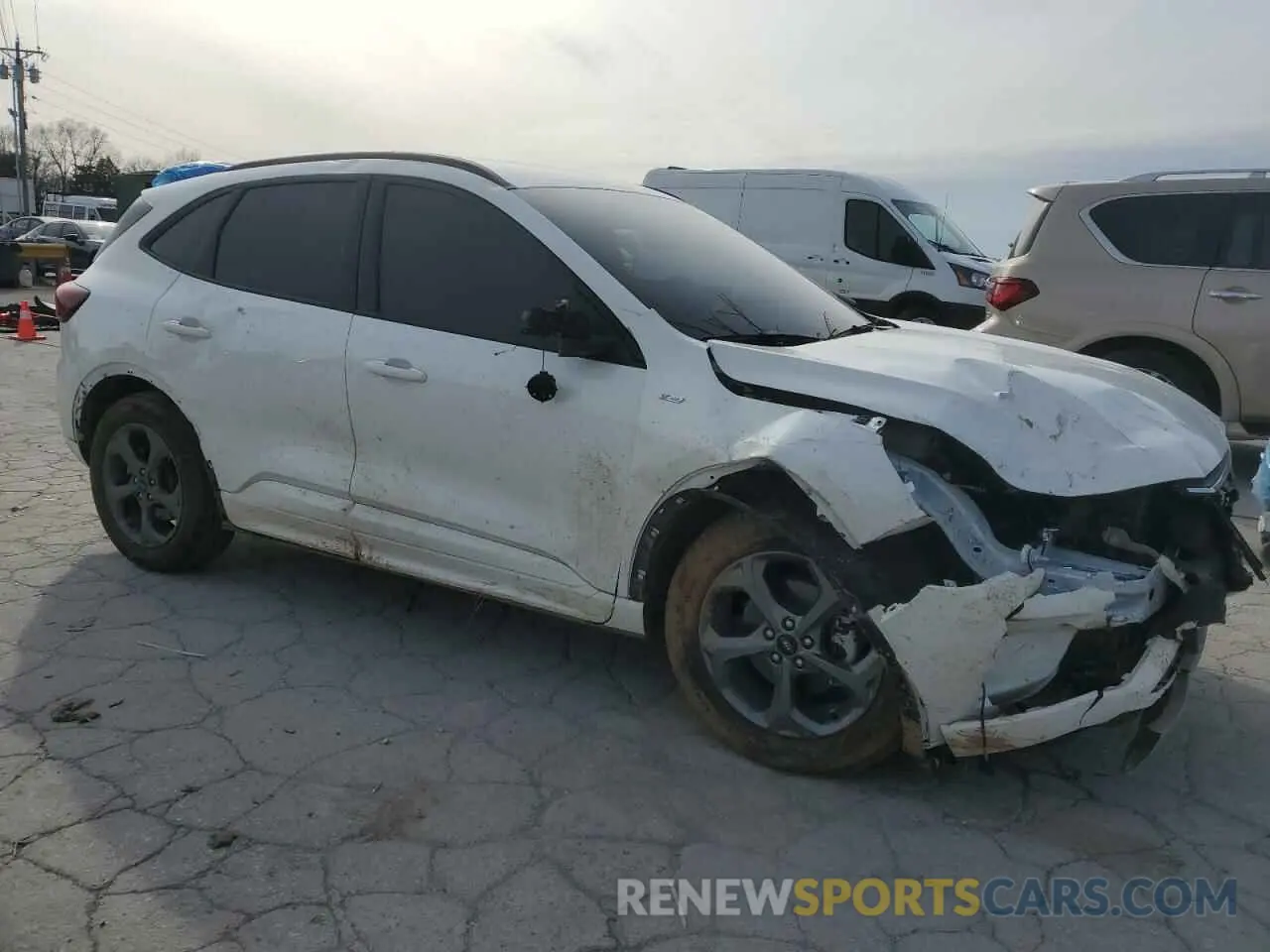 4 Photograph of a damaged car 1FMCU0MN5RUA55102 FORD ESCAPE ST 2024