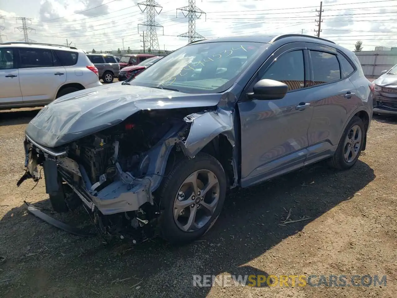 1 Photograph of a damaged car 1FMCU0MN9RUA90032 FORD ESCAPE ST 2024