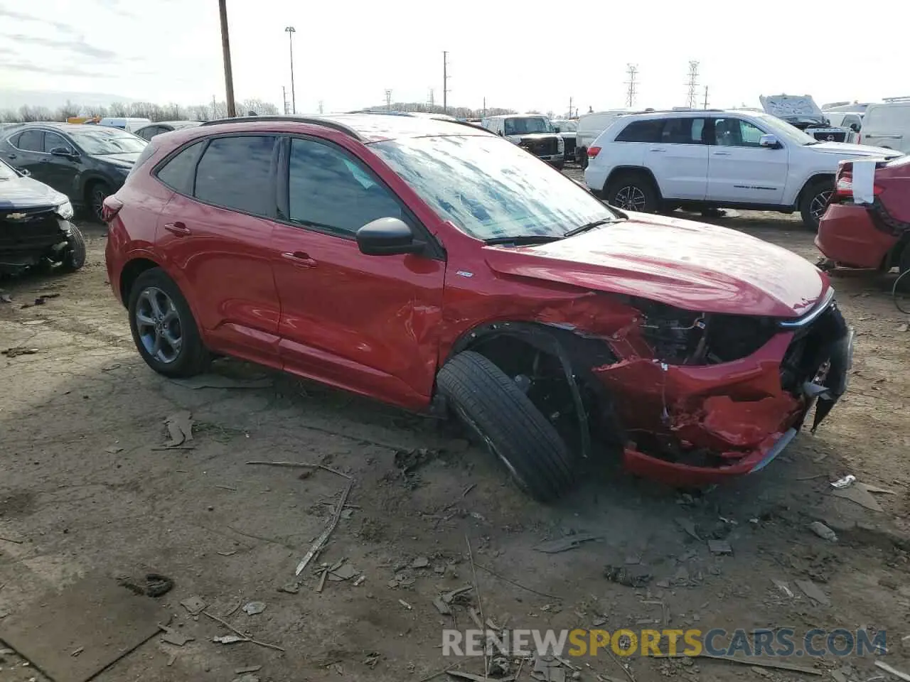 4 Photograph of a damaged car 1FMCU9MN0RUA19466 FORD ESCAPE ST 2024