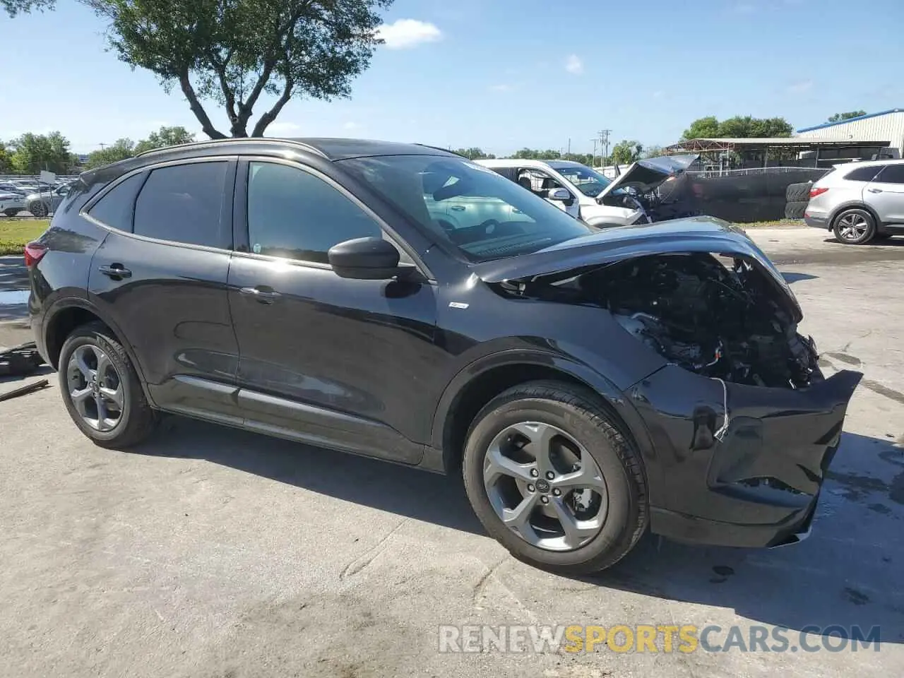 4 Photograph of a damaged car 1FMCU9MN7RUA69328 FORD ESCAPE ST 2024