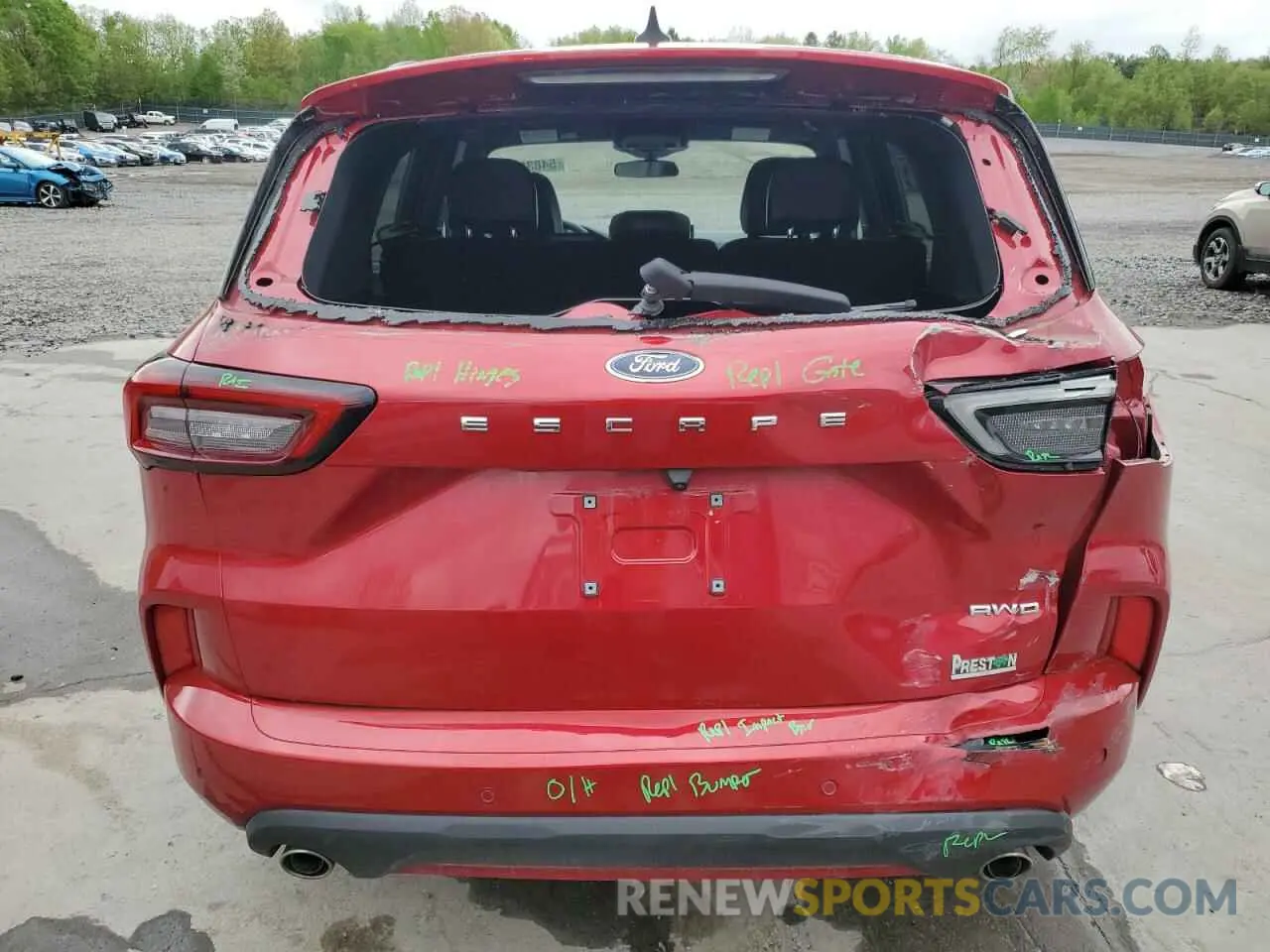 6 Photograph of a damaged car 1FMCU9MNXRUA95518 FORD ESCAPE ST 2024