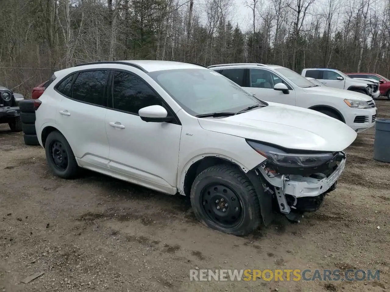 4 Photograph of a damaged car 1FMCU9PZ9RUB21153 FORD ESCAPE ST 2024