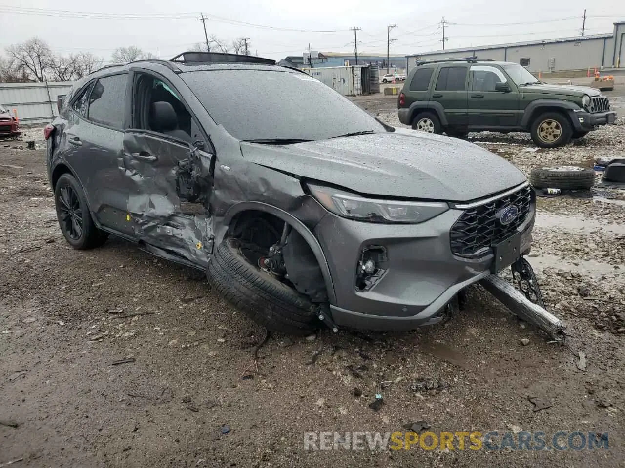 4 Photograph of a damaged car 1FMCU9PAXSUA53915 FORD ESCAPE ST 2025