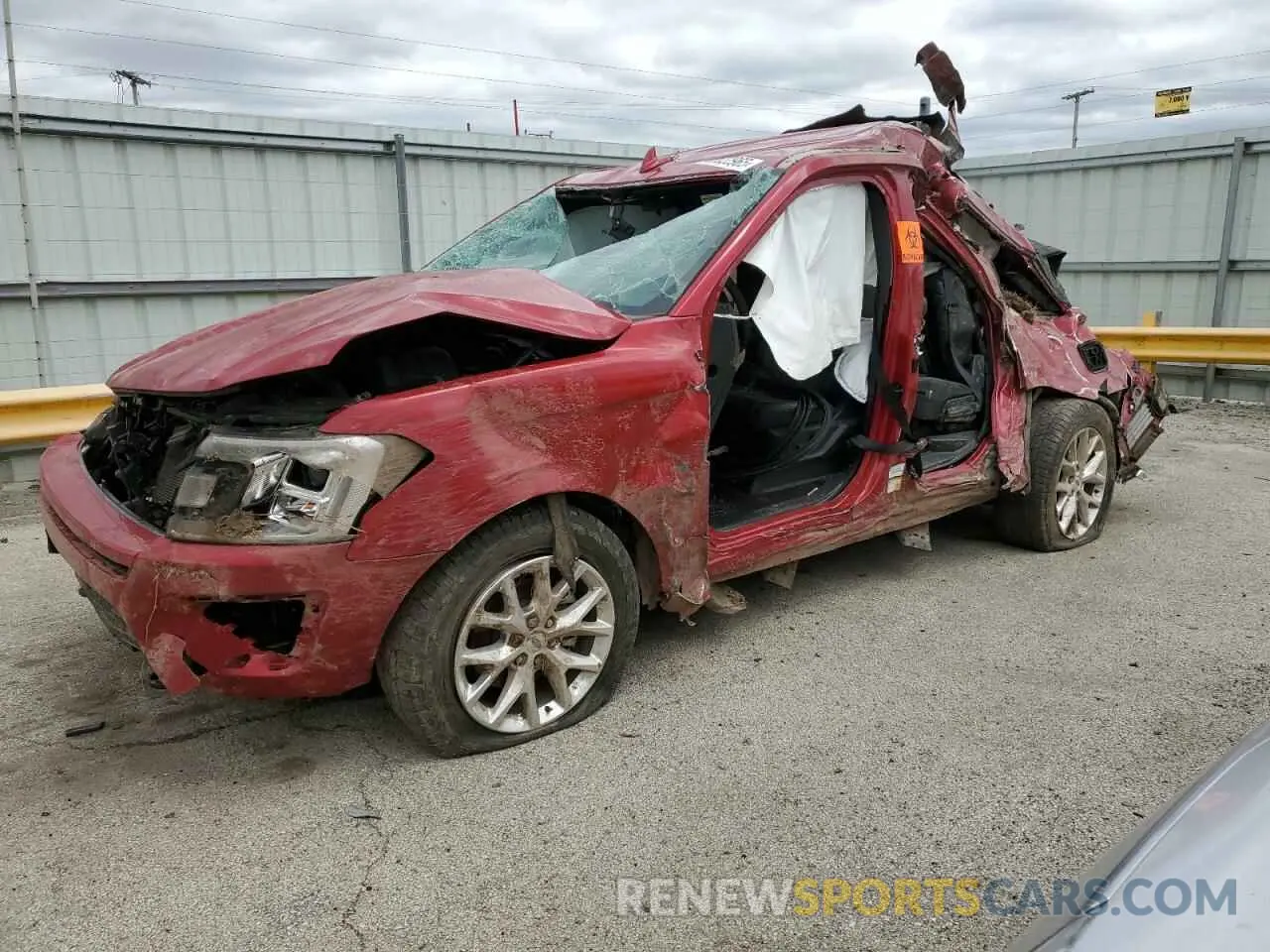 1 Photograph of a damaged car 1FMJU1JT9LEA43438 FORD EXPEDITION 2020