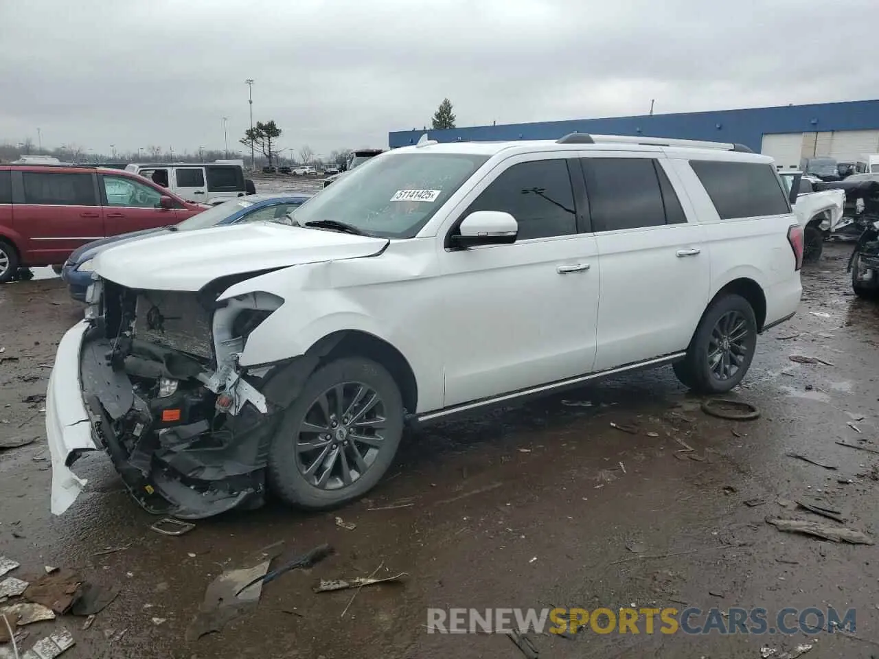 1 Photograph of a damaged car 1FMJK1KT9MEA19727 FORD EXPEDITION 2021