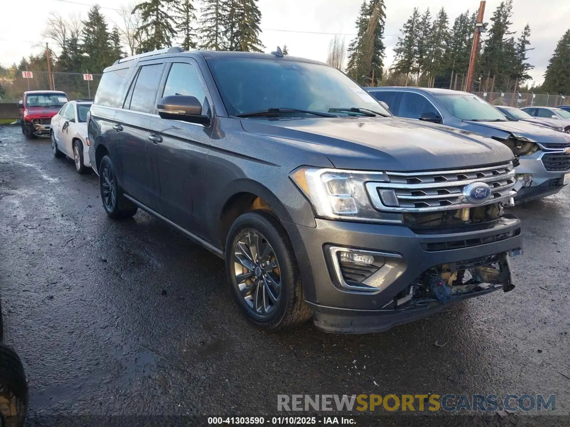 1 Photograph of a damaged car 1FMJK2AT4MEA38130 FORD EXPEDITION 2021