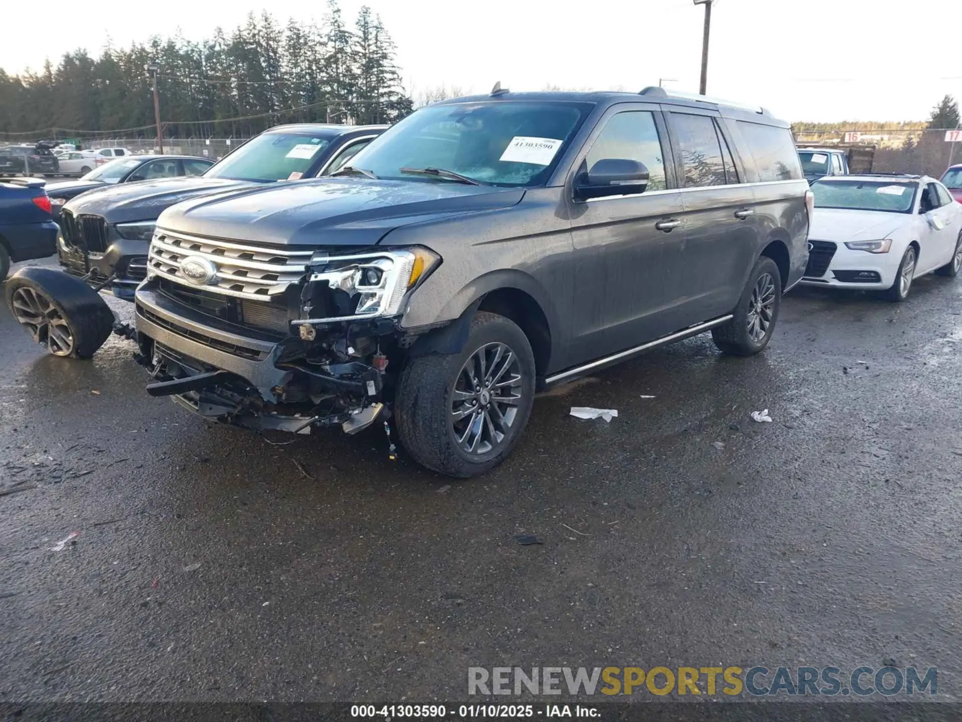 2 Photograph of a damaged car 1FMJK2AT4MEA38130 FORD EXPEDITION 2021