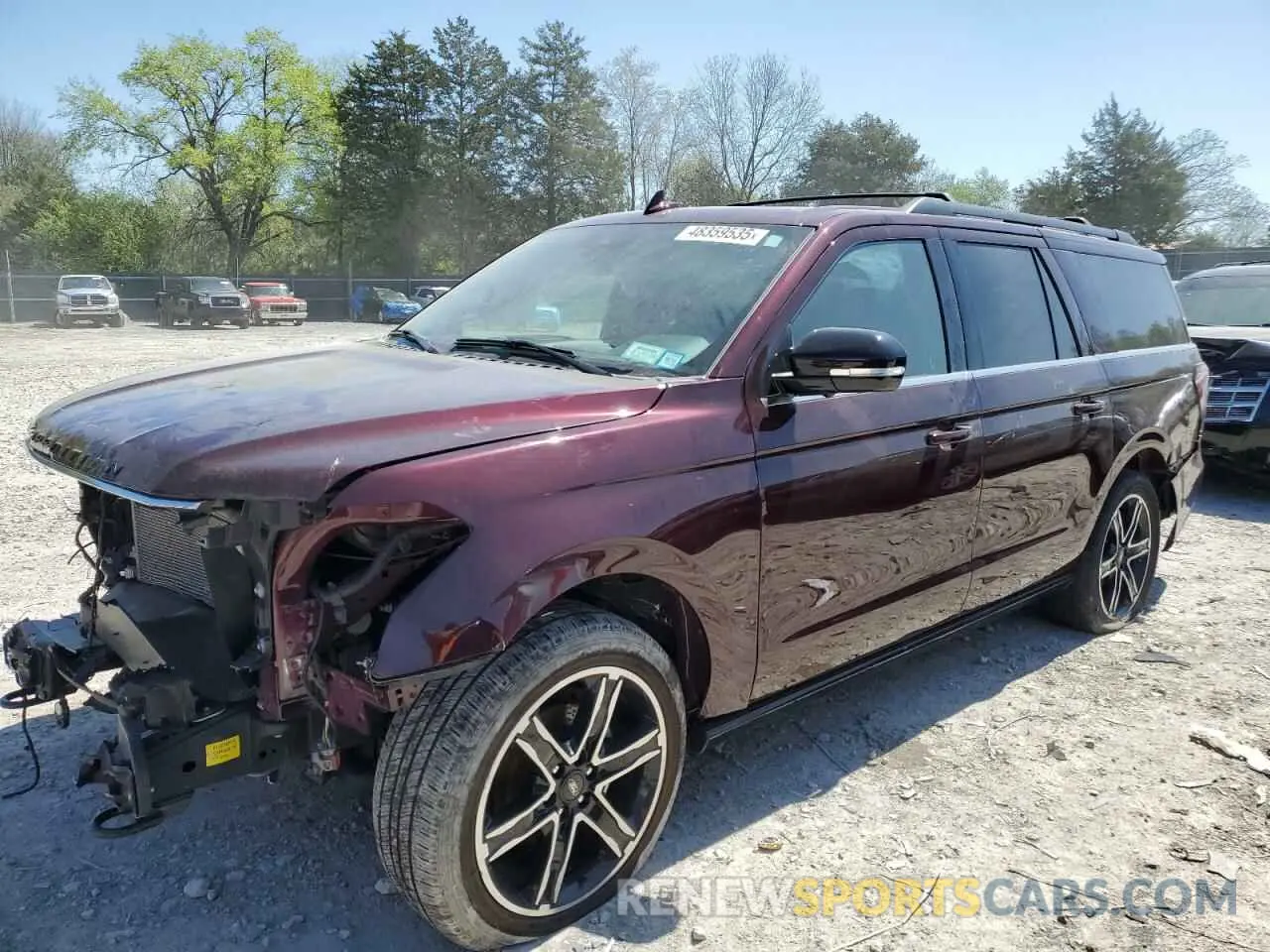 1 Photograph of a damaged car 1FMJK2AT5MEA69516 FORD EXPEDITION 2021