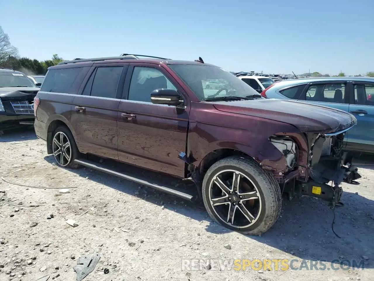 4 Photograph of a damaged car 1FMJK2AT5MEA69516 FORD EXPEDITION 2021