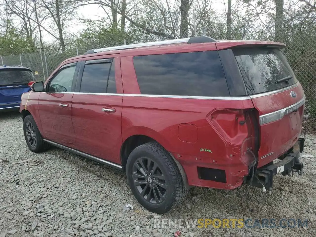 2 Photograph of a damaged car 1FMJK2AT6MEA86258 FORD EXPEDITION 2021