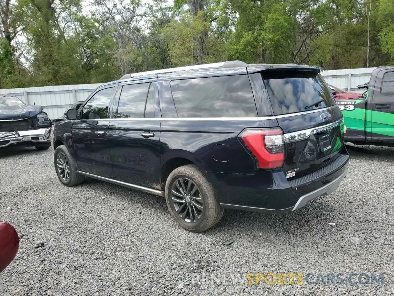 2 Photograph of a damaged car 1FMJK2AT8MEA26854 FORD EXPEDITION 2021