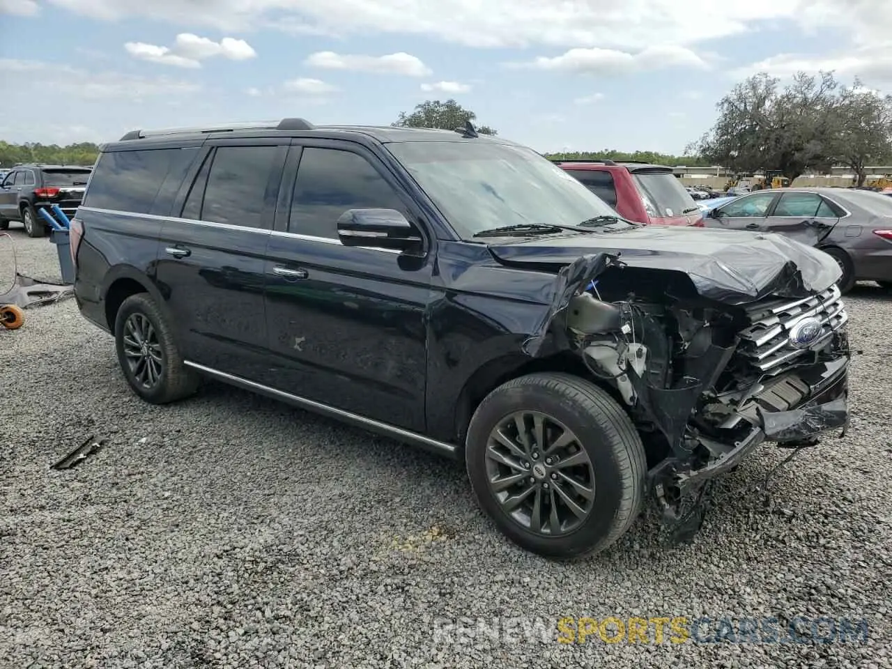 4 Photograph of a damaged car 1FMJK2AT8MEA26854 FORD EXPEDITION 2021