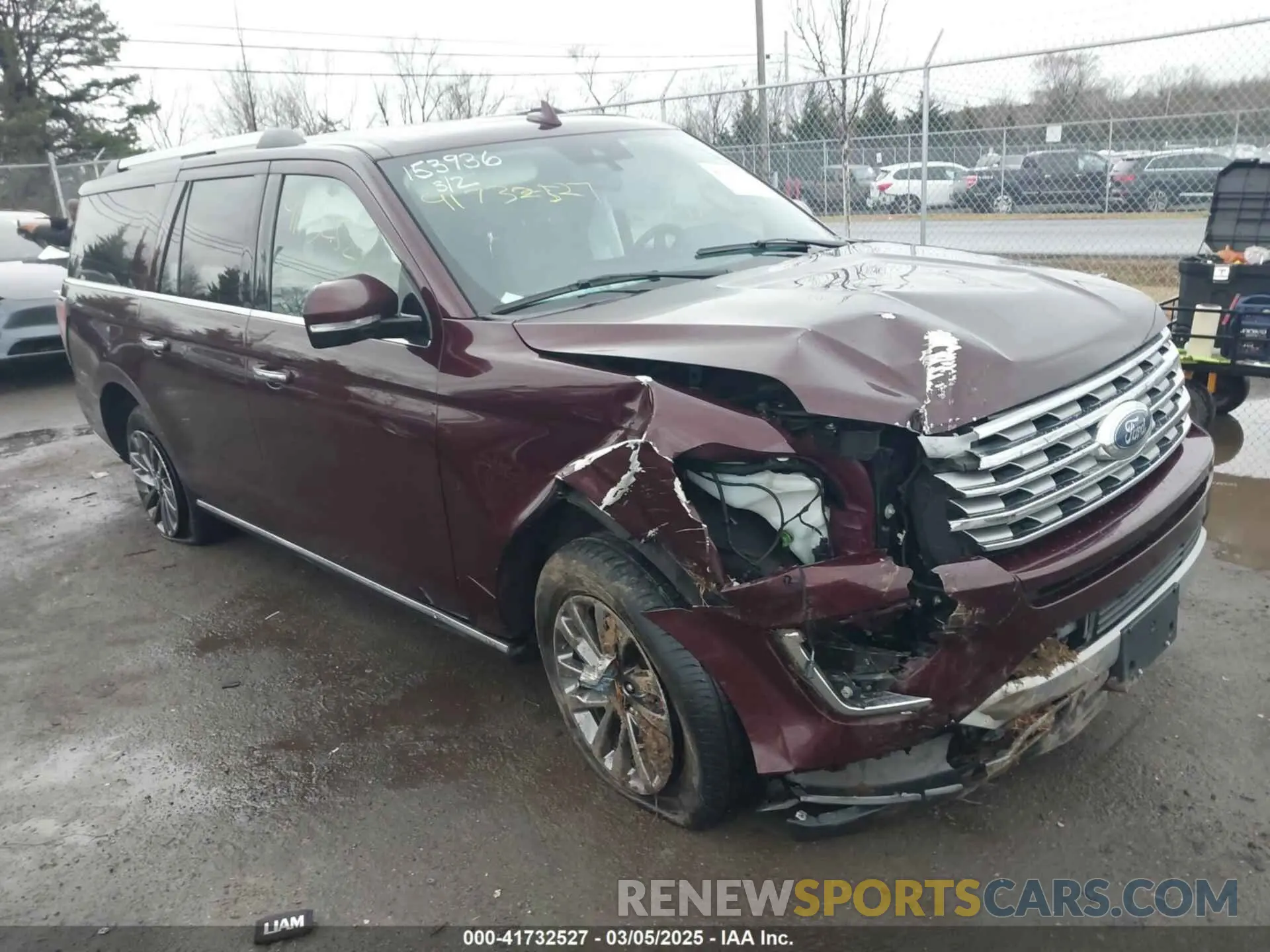 1 Photograph of a damaged car 1FMJK2ATXMEA37807 FORD EXPEDITION 2021