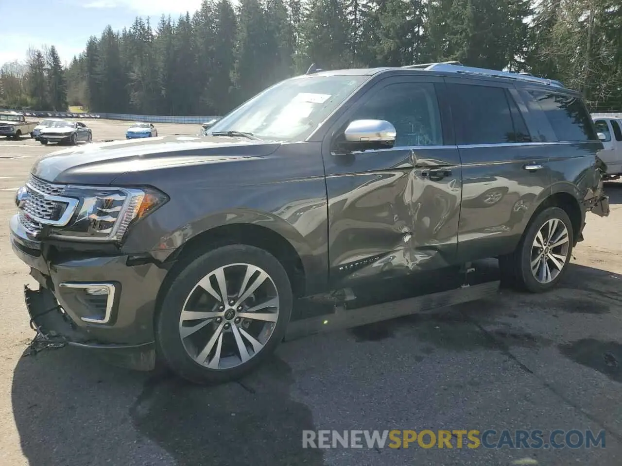 1 Photograph of a damaged car 1FMJU1MT3MEA31394 FORD EXPEDITION 2021