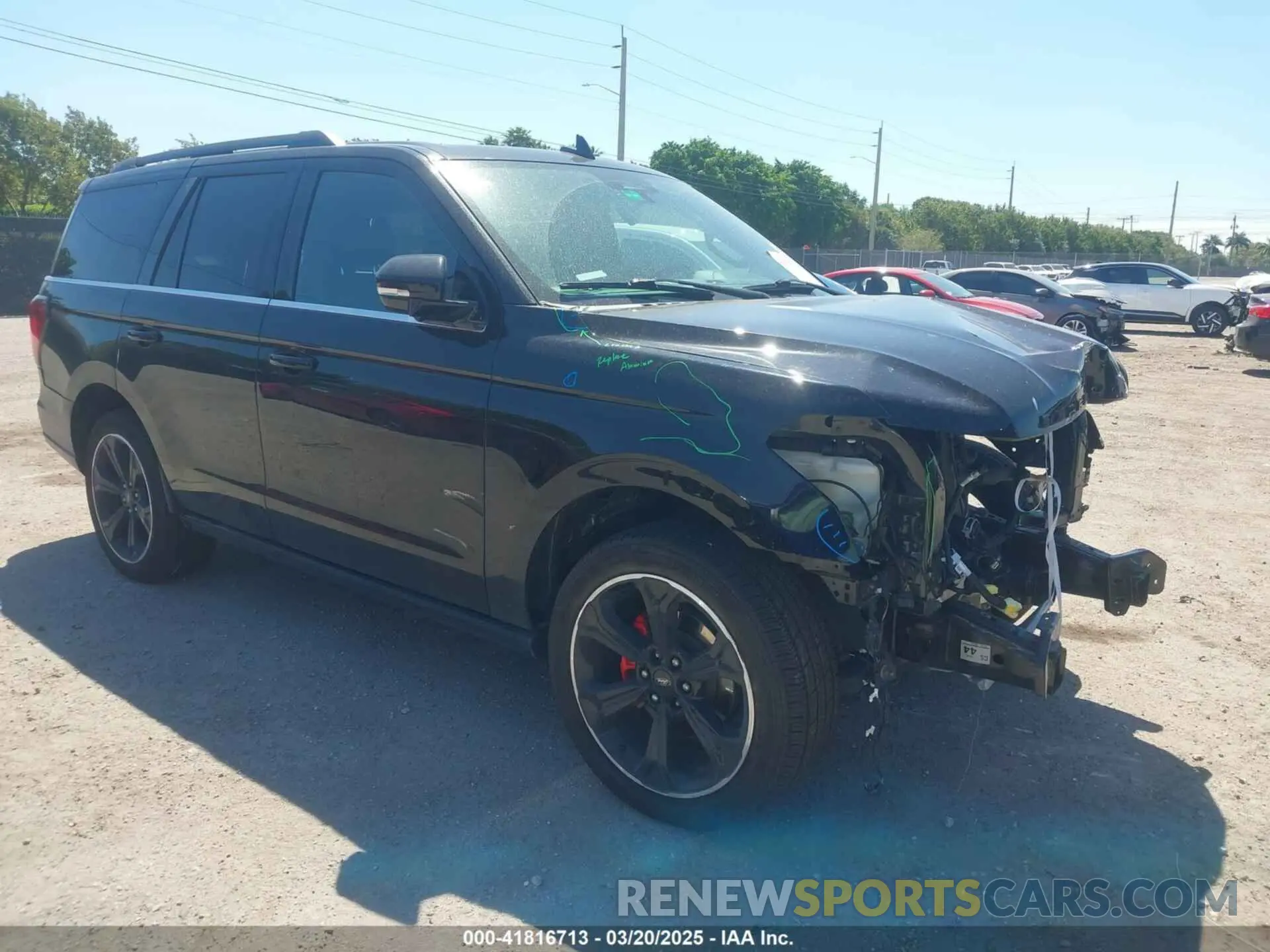 1 Photograph of a damaged car 1FMJU1KT3NEA45980 FORD EXPEDITION 2022