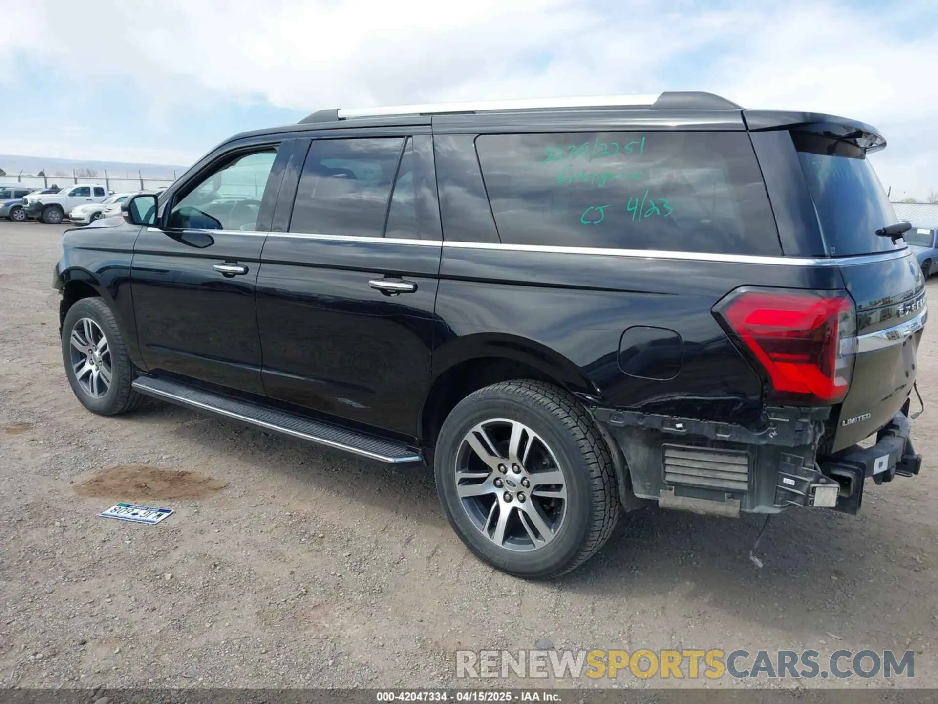 3 Photograph of a damaged car 1FMJK1K81PEA30365 FORD EXPEDITION 2023