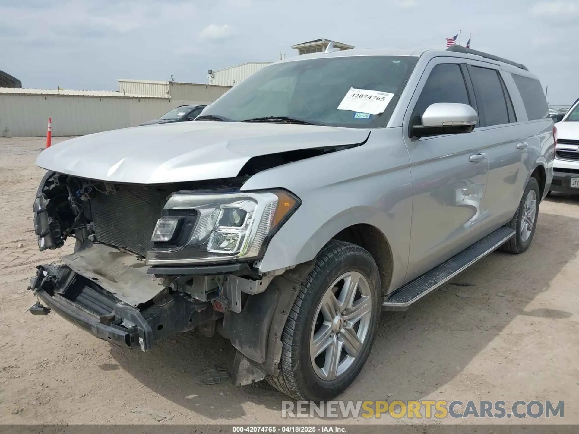 2 Photograph of a damaged car 1FMJK1HT1KEA13618 FORD EXPEDITION MAX 2019