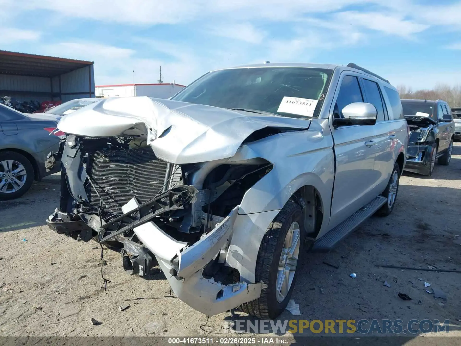 2 Photograph of a damaged car 1FMJK1HT3KEA11482 FORD EXPEDITION MAX 2019