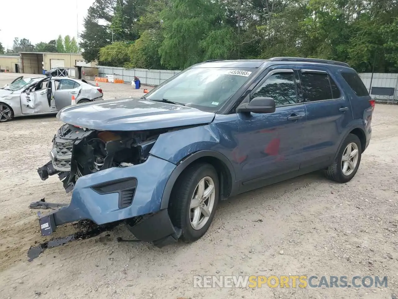 1 Photograph of a damaged car 1FM5K7B83KGA44544 FORD EXPLORER 2019