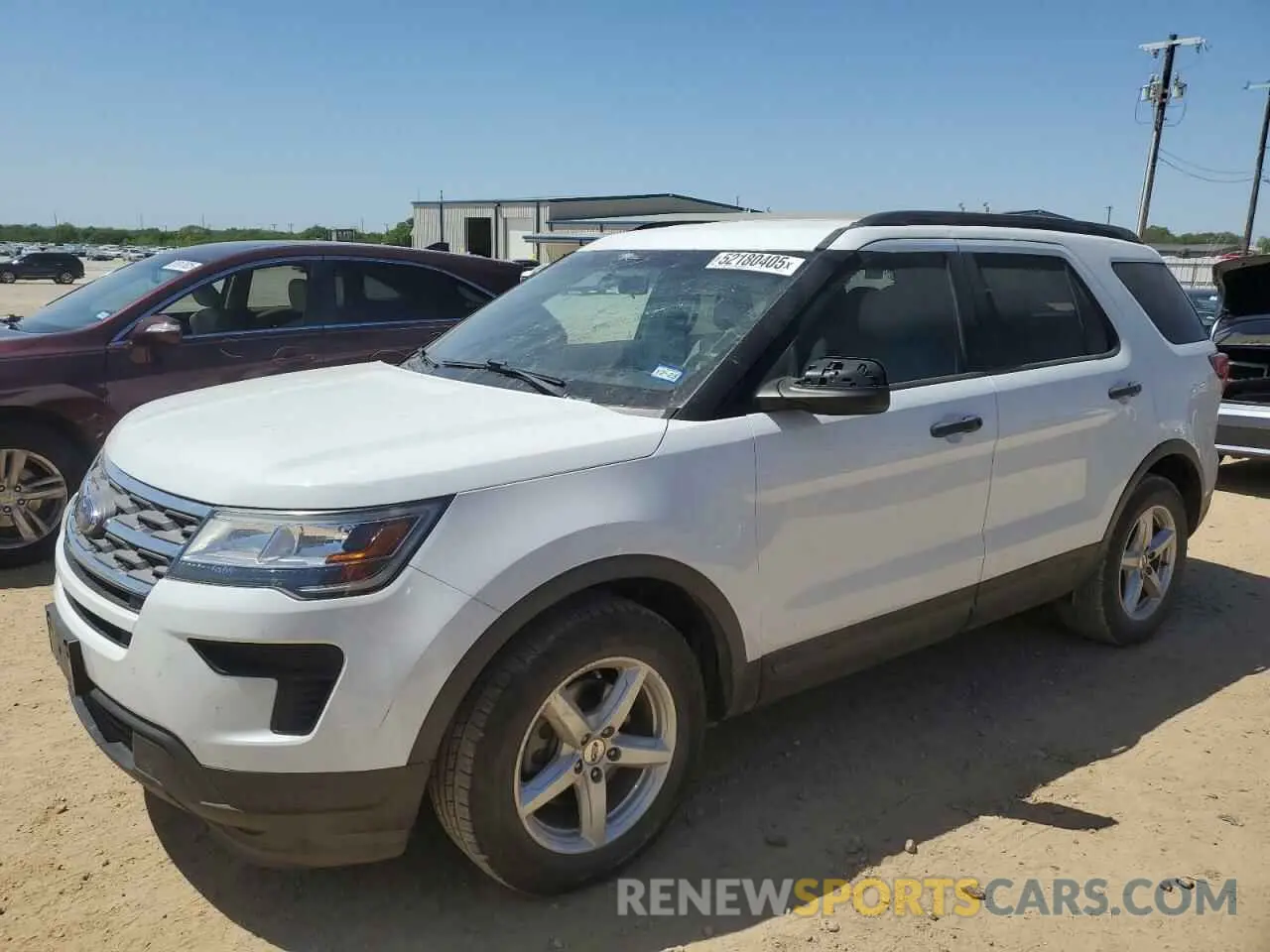 1 Photograph of a damaged car 1FM5K7B88KGA76647 FORD EXPLORER 2019
